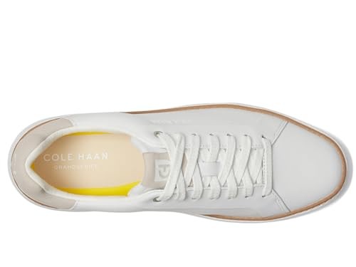 W24775 COLE HAAN WOMEN’S GRANDPRO TOPSPIN SNEAKER WHITE/DOVE SIZE 9.5