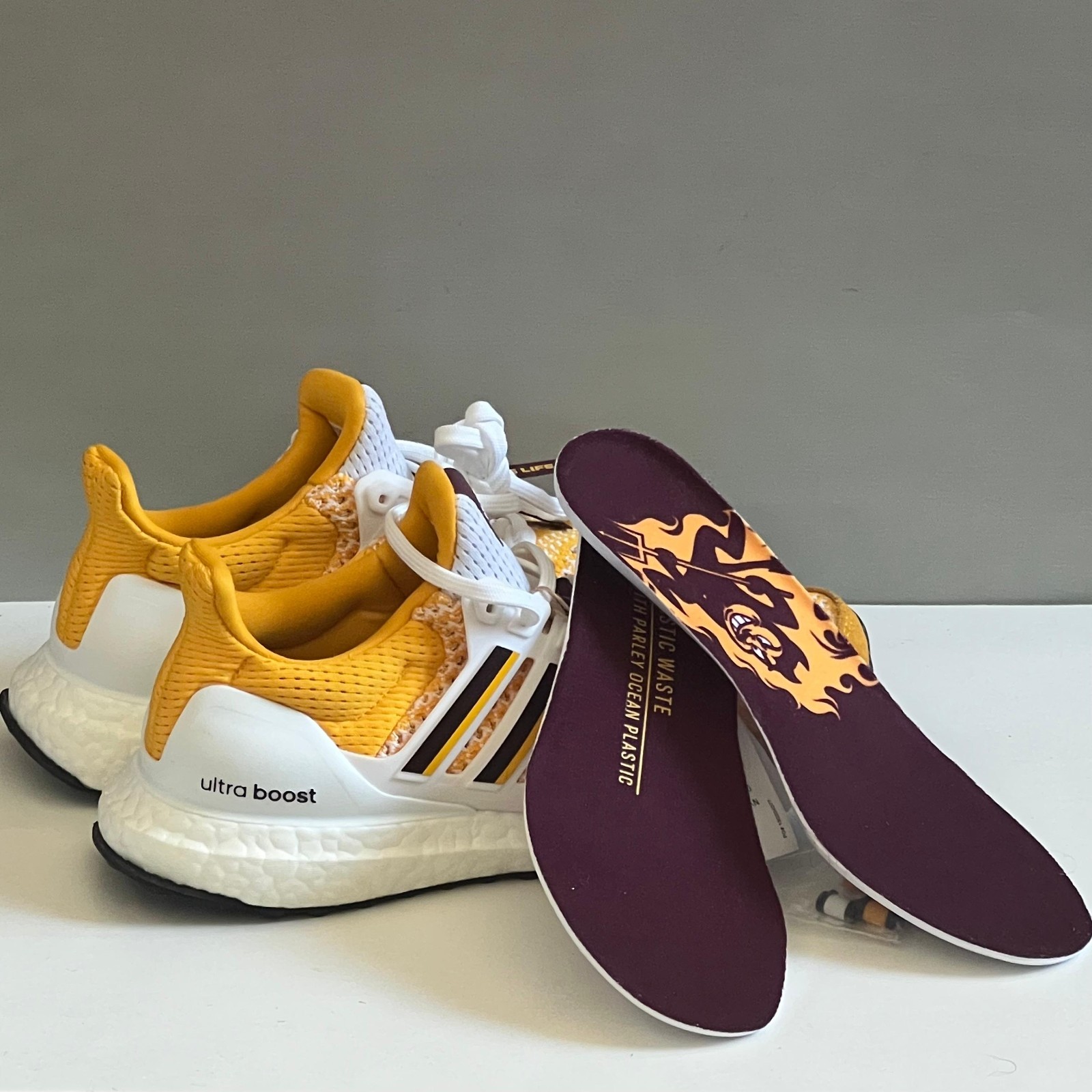 Size 4.5 – NCAA x adidas UltraBoost 1.0 Arizona State Sun Devils