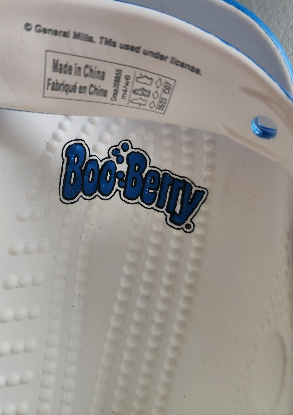 NEW Crocs x General Mills HALLOWEEN Boo Berry Classic Clog Size M4/W6 Monster