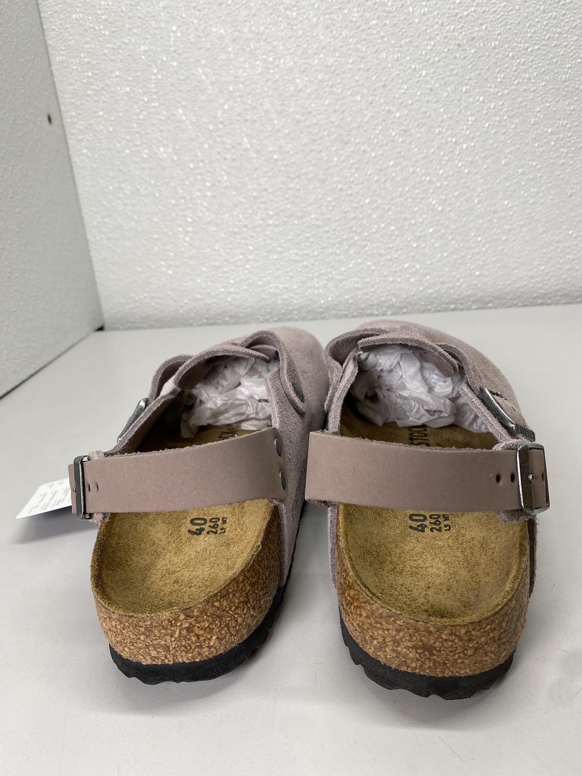 Birkenstock Unisex Tokio II Suede Leather Clogs Size L 9, M 7 Faded Purple