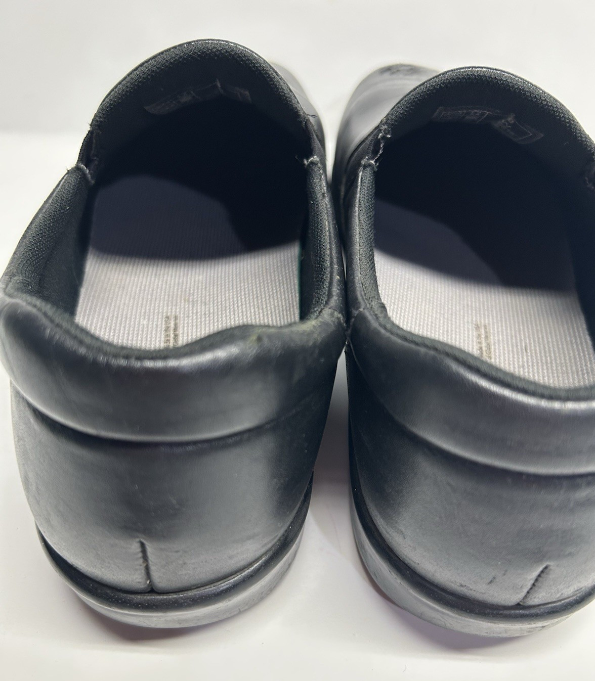 SAS Viva Tripad Comfort Slip On Black Leather Comfort Casual Loafers Sz 8W