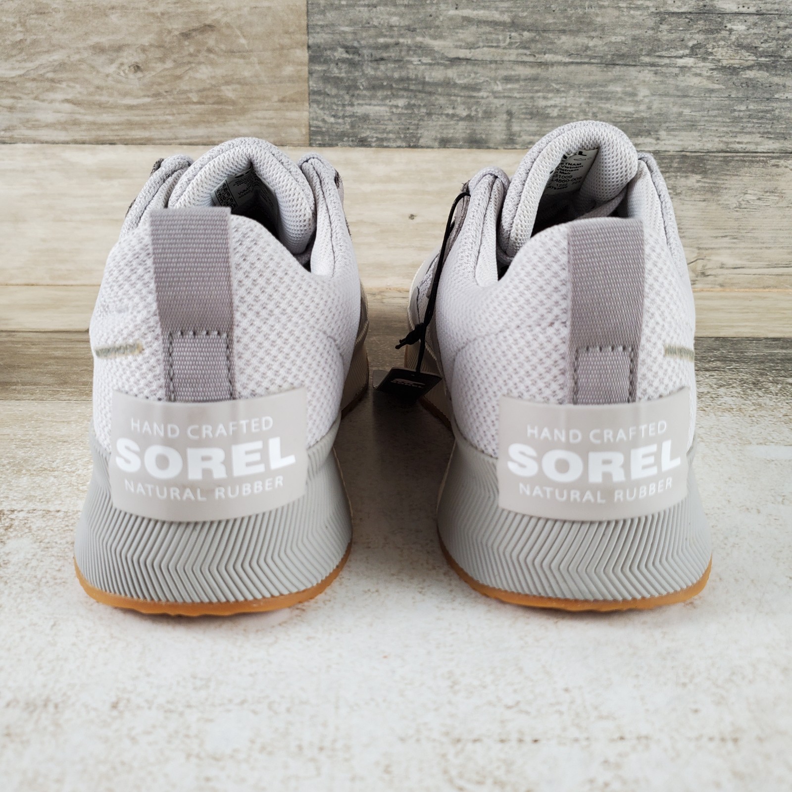 Sorel Out N About III Womens Shoes Sz 5.5 Moonstone Dove Mesh Waterproof Sneaker