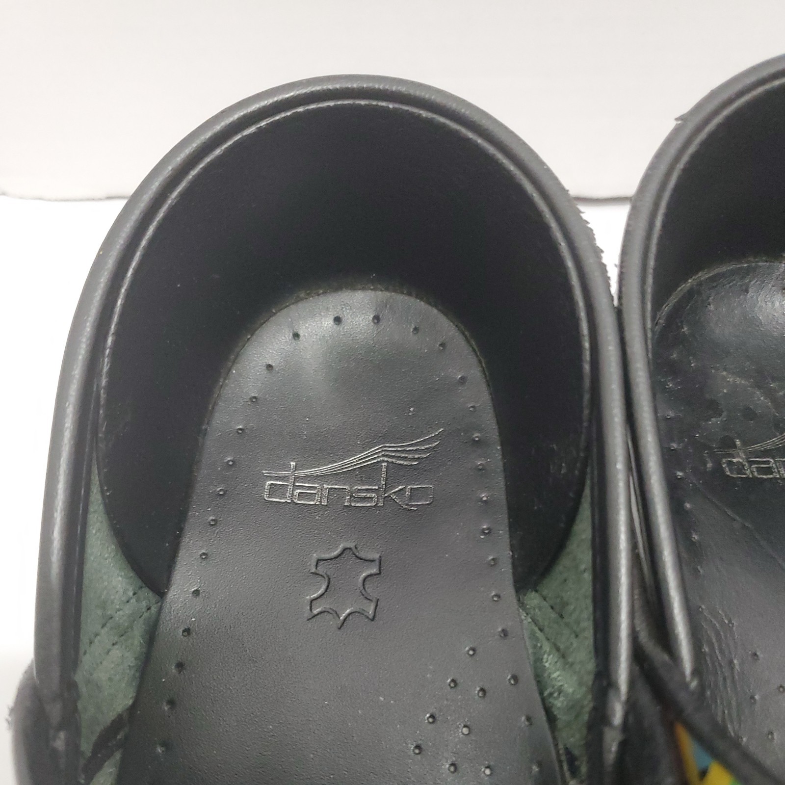 Dansko Pro XP Flower Power Patent Leather Clogs US 9.5 Euro 40