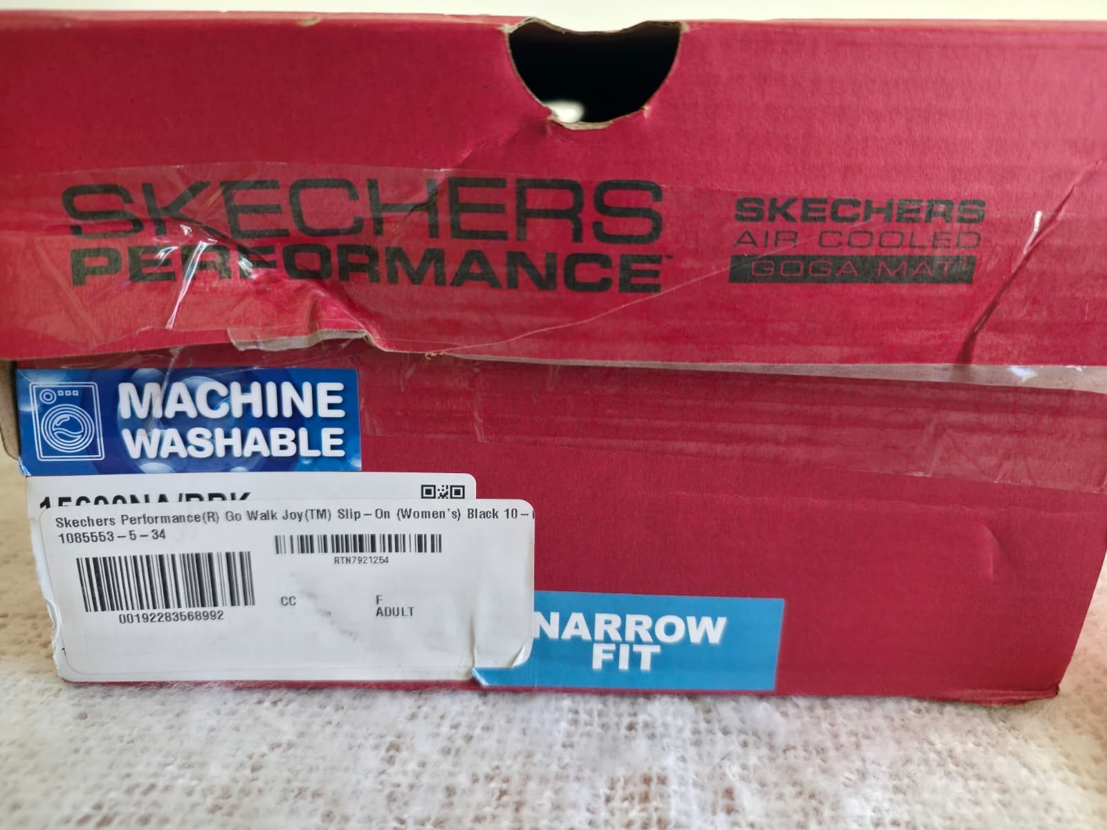 Skechers Go Walk Joy Slip-On Women’s Black Size 10 Narrow Fit NEW w/ Box
