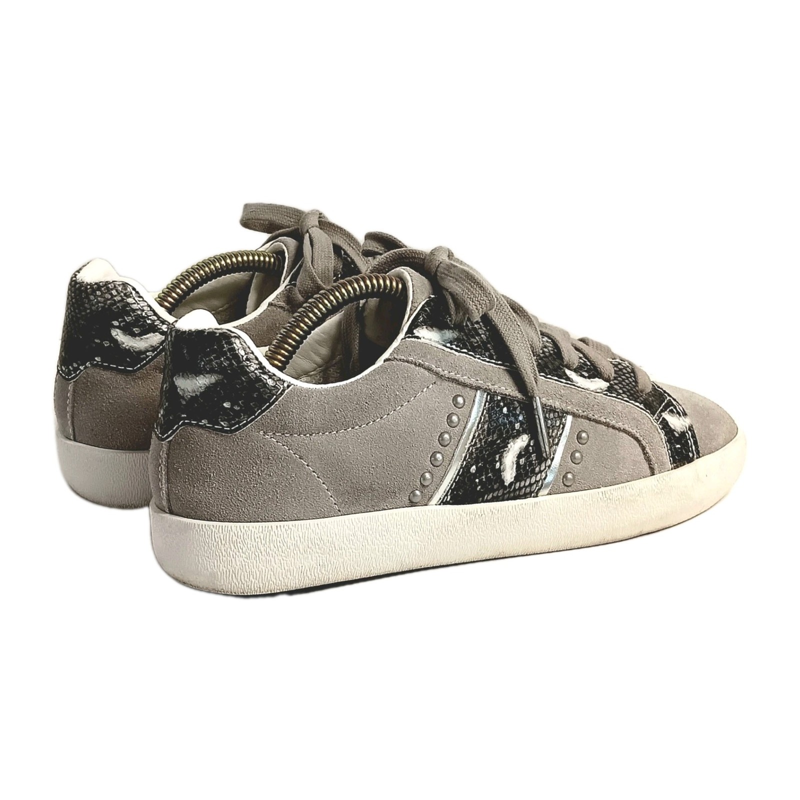 Blondo Snake Waterproof Casual Sneakers Size W 7.5 Fashionable Edgy EUC