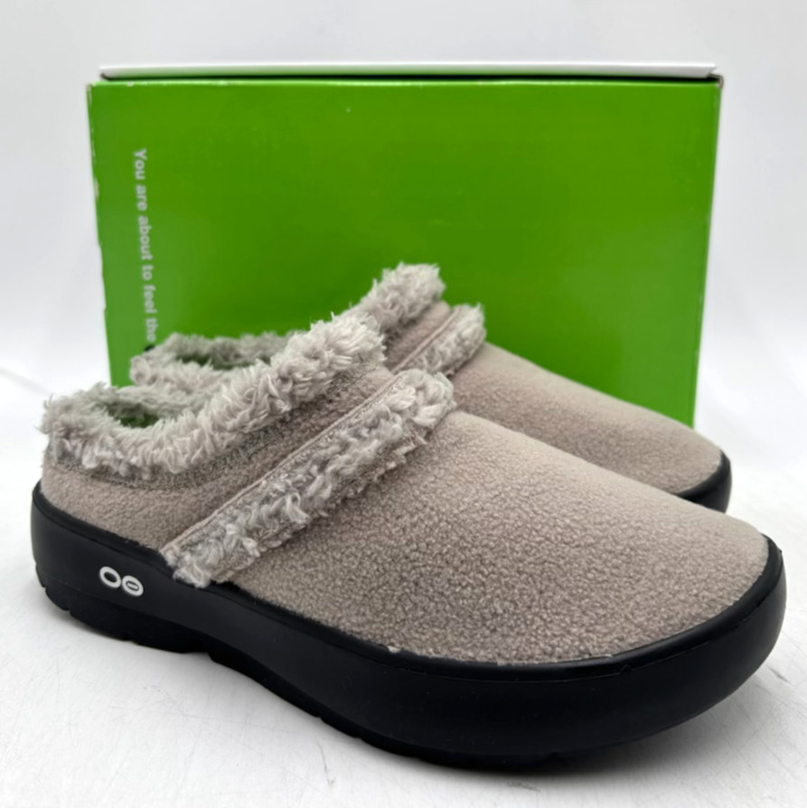 Oofos OOCOOZIE MULE TAWNY Women’s NEW Recovery Shoe Beige Multiple Sizes