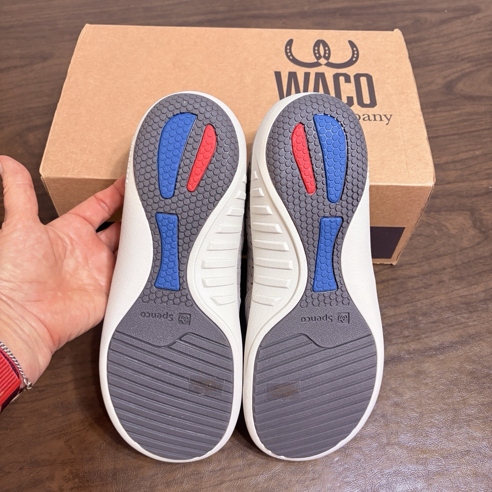 New in Box Sz 10 Spenco Womens Equinox Orthotic Suede Slip-On Dove Grey NIB