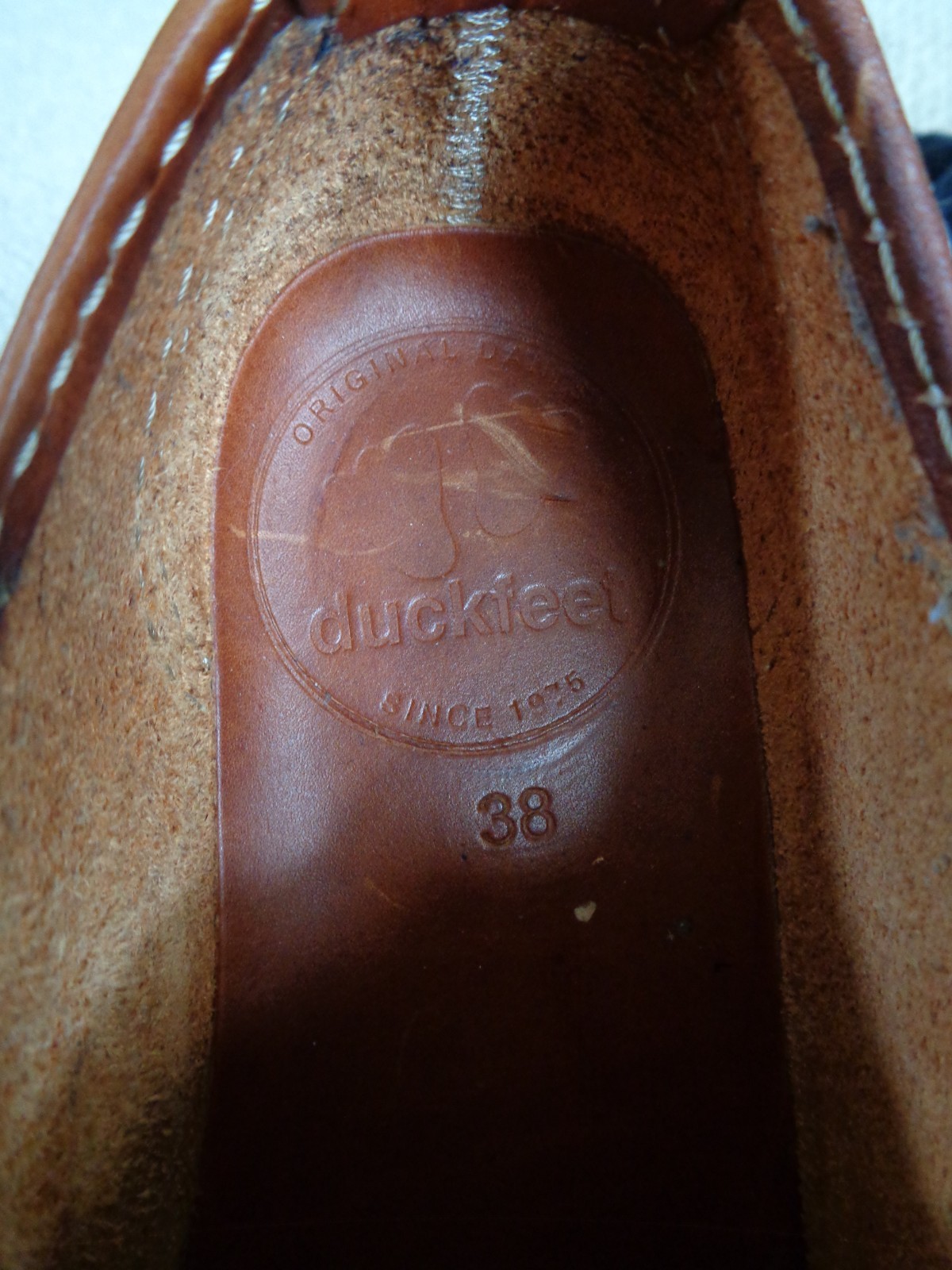 Duckfeet The Original Danish Leather “Fyn” Brown EU 38/US Size 8 Women’s/6 Men’s