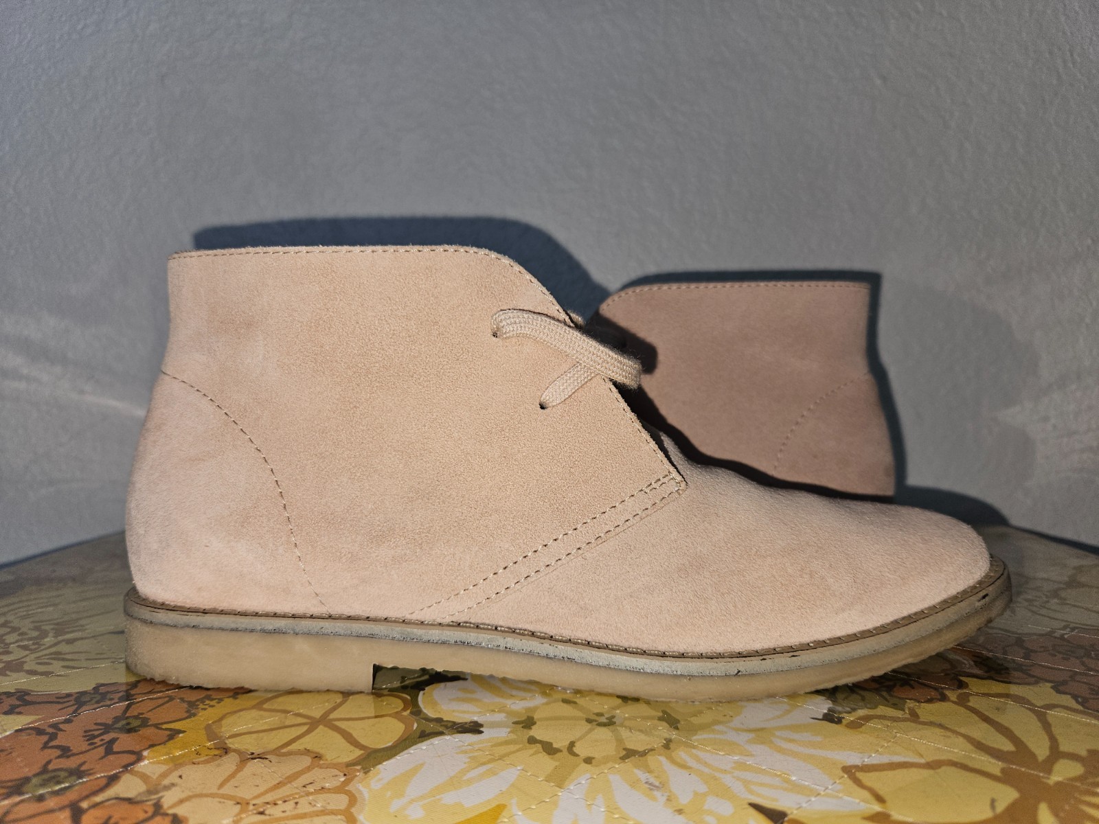 J. Crew Suede Macalister Desert Boots Size 8 Soft Blush