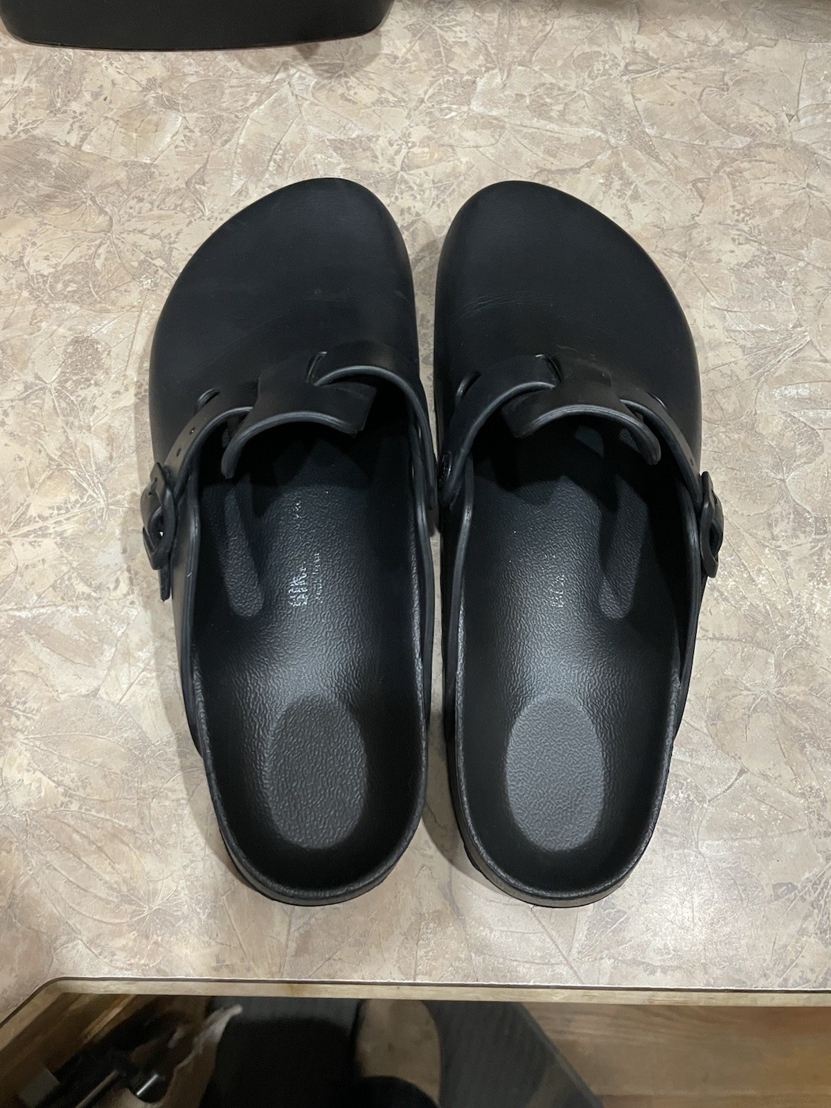 Sweet Birkenstock Boston Essentials Eva Clogs Black L8 M6 Narrow Width