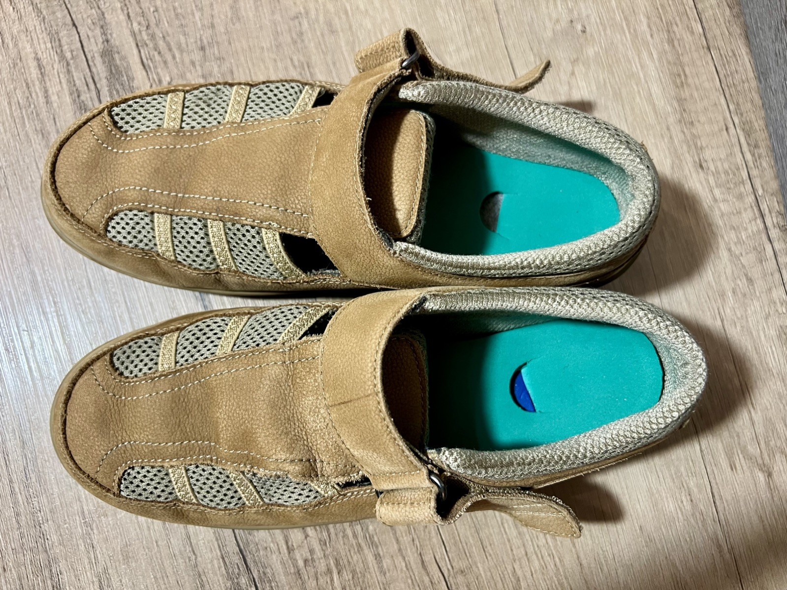 Orthofeet Sarasota 872 Beach Tan Comfort Walking Shoes Women’s 9.5 Wide