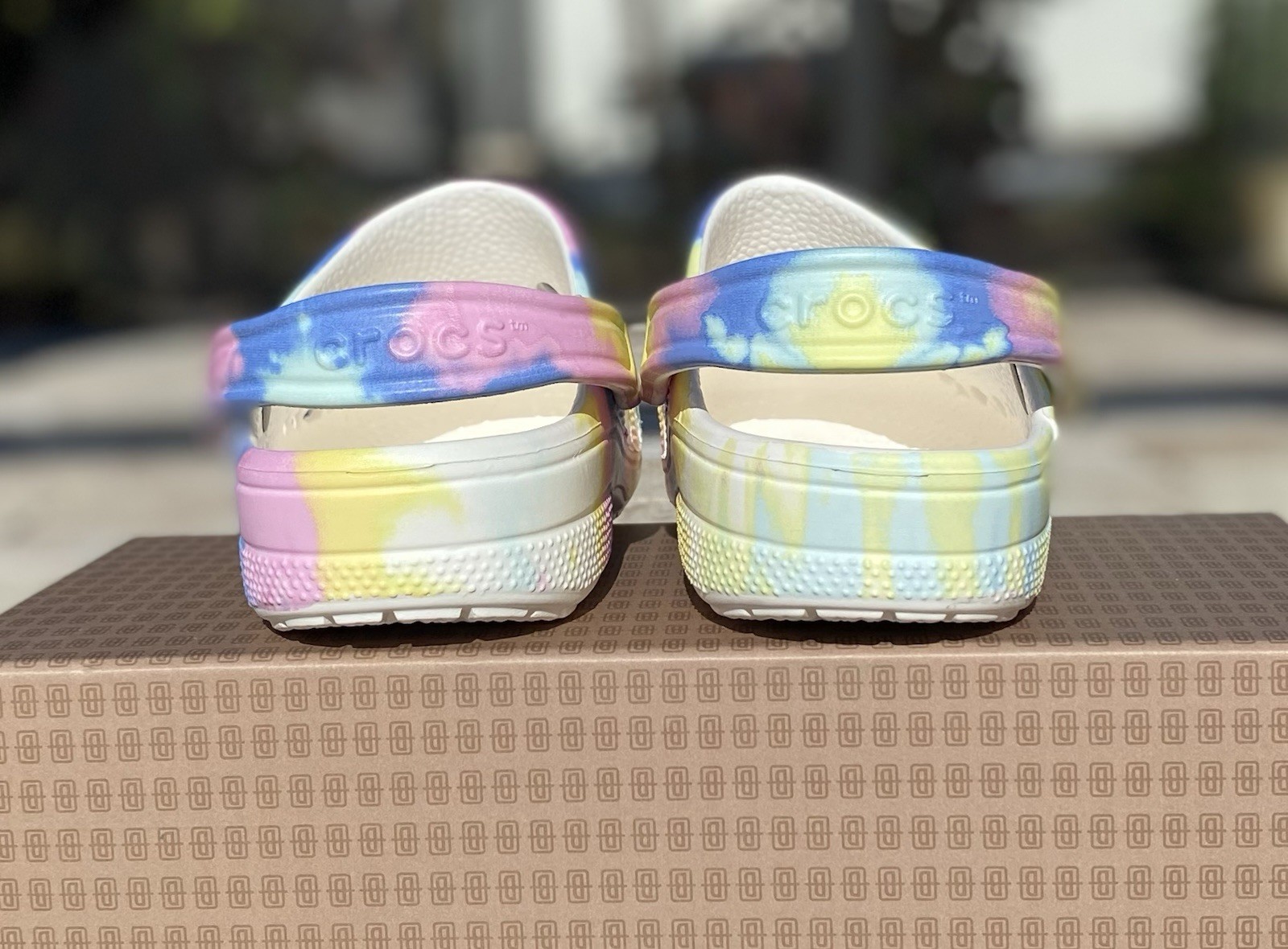 Crocs Baya Tie Dye Clogs Women’s/Men’s Sizes-Rare Pastel Color Way