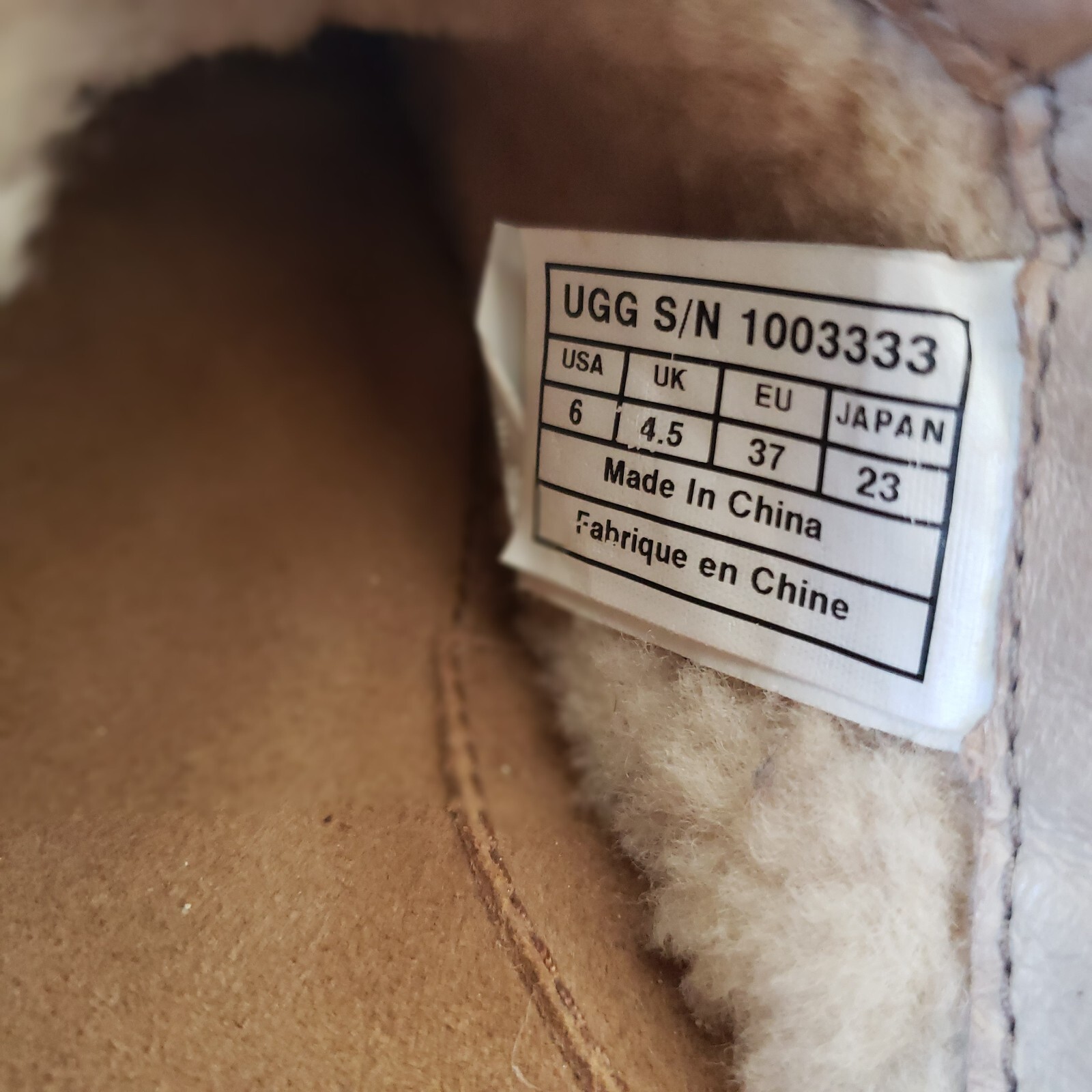 UGG Australia Livia Brown Wool Lined Leather Clogs Mules – Women’s US 6/ EU 37