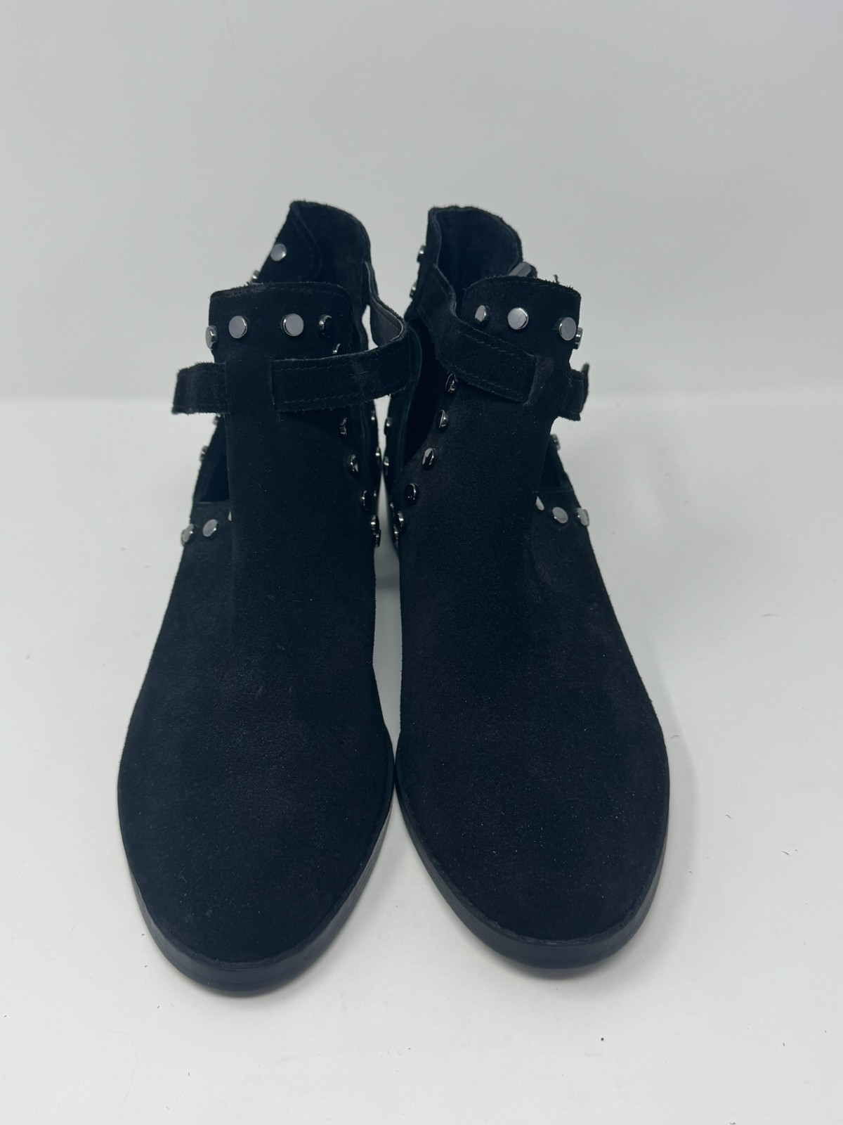 Carlos Santana Bohemian Soft Studded Suede Western Moto Coastal Cowgirl Booties