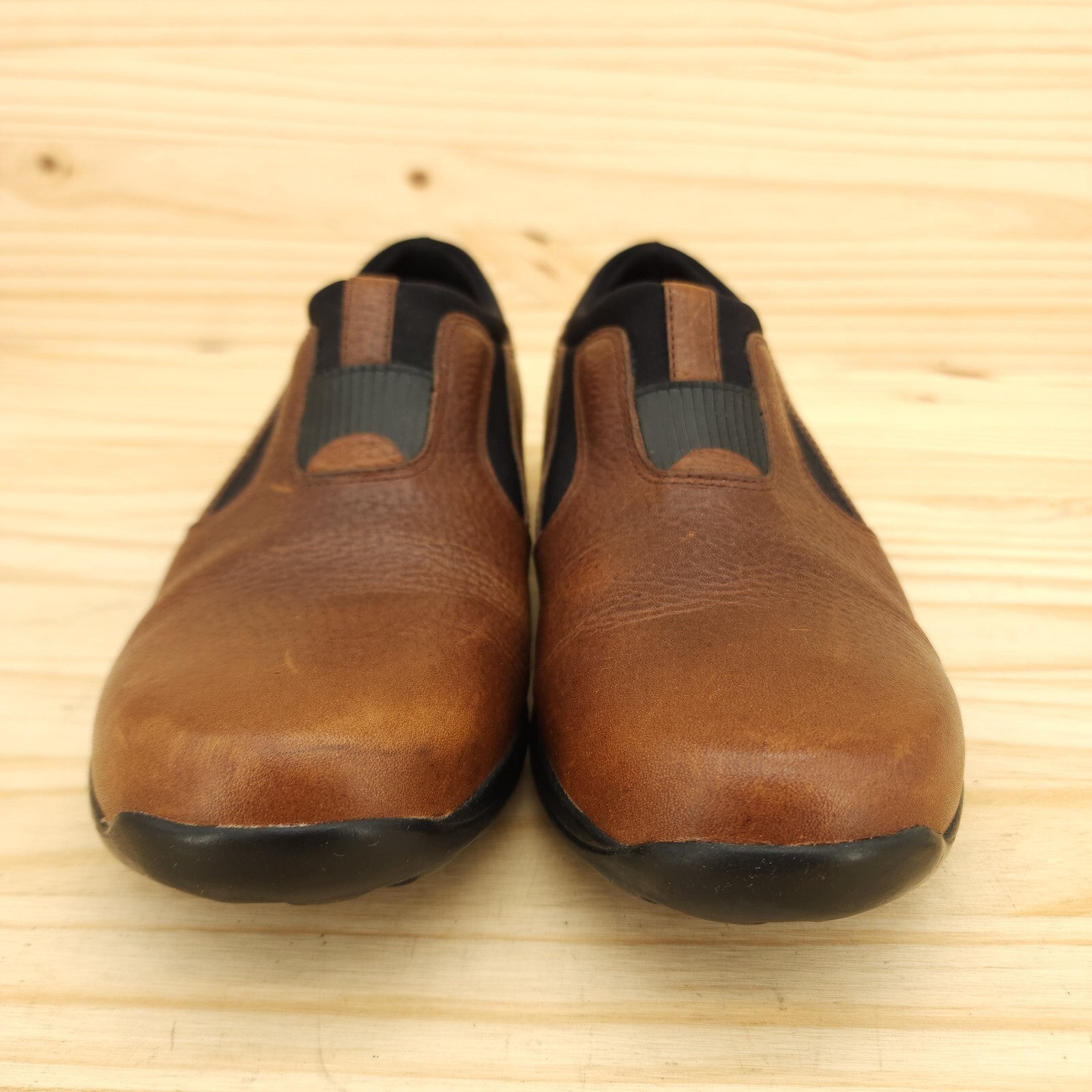 RJ Colt Women’s Slip On Shoes Sz 8 M Brown Leather Comfort Outdoor Western Walk