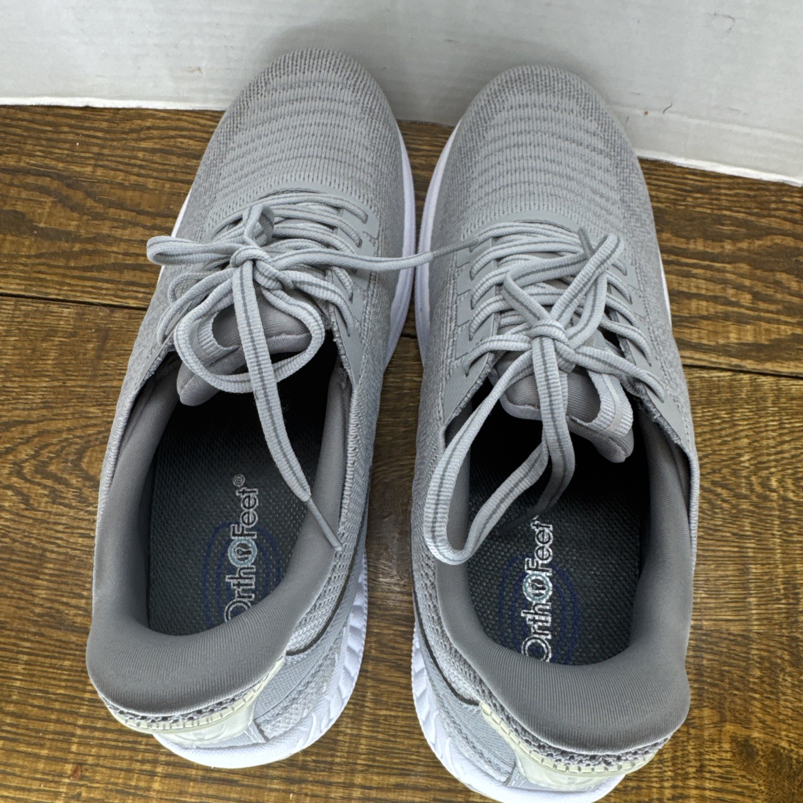 Orthofeet Kita Hands Free Gray Sneakers Women’s 10.5 Medium Comfort Shoes