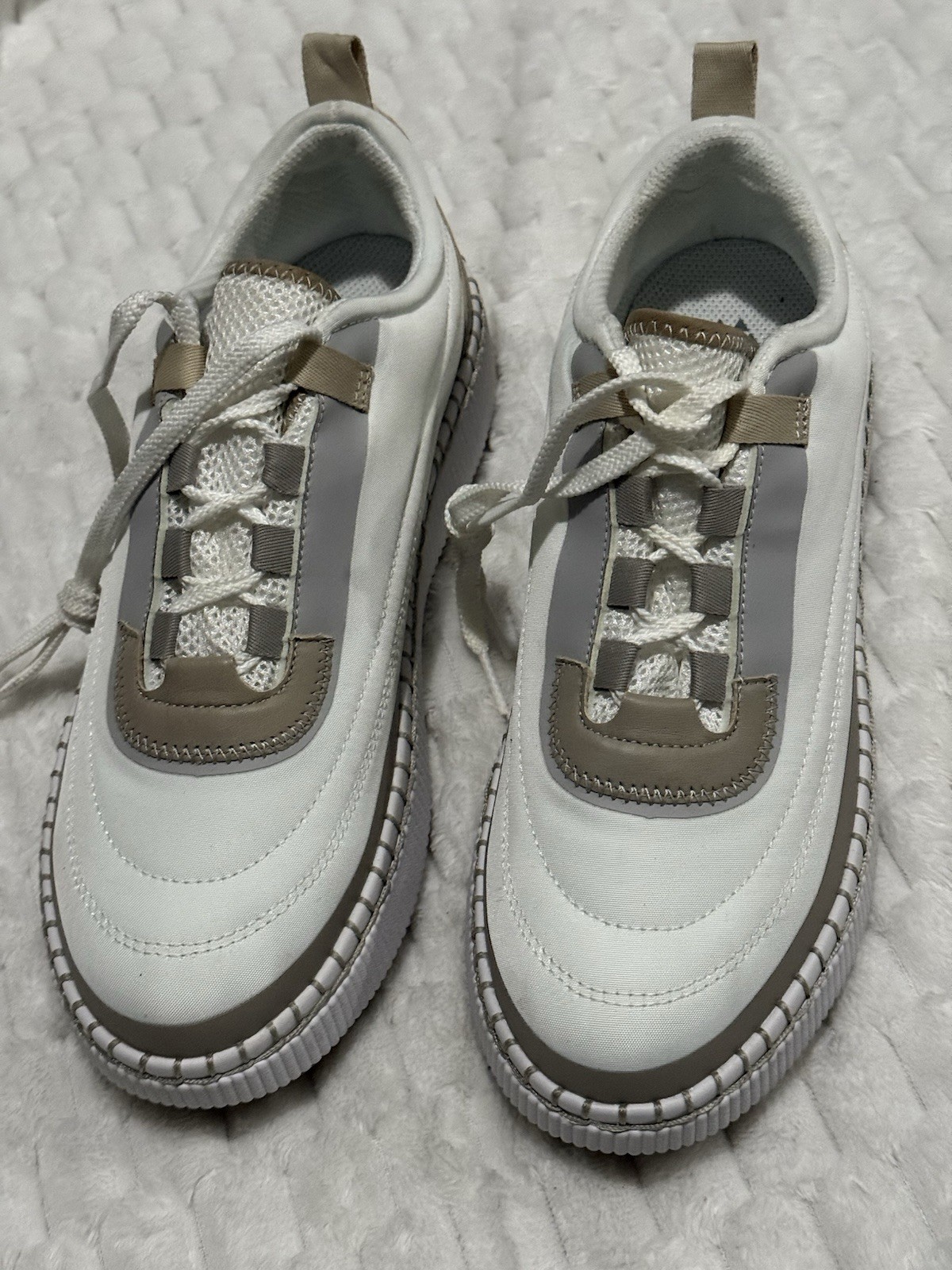 Cougar Womens Saya Comfort Insole Leather Casual and Fashion Sneakers Size:10