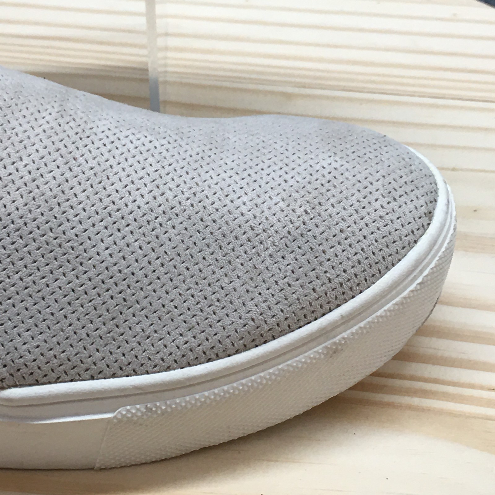 Dr Scholls Shoes Womens 9 M Nova Slip On Sneakers Gray Comfort Round Toe Low