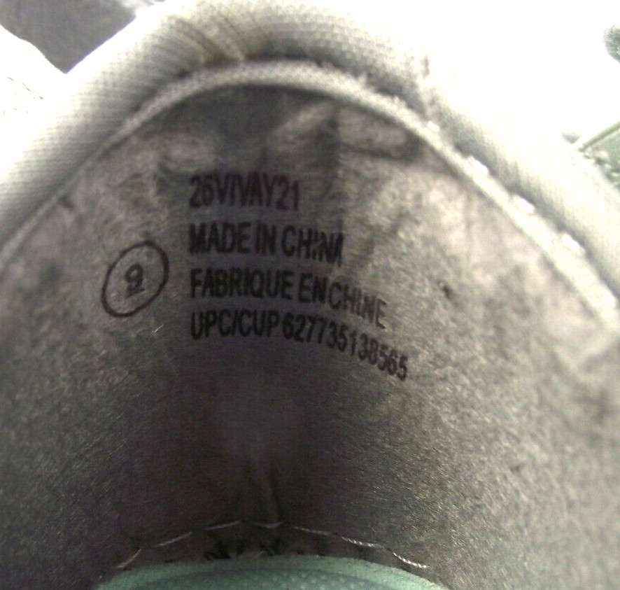 Athletic Works Women’s 9 Gray Memory Foam Slip On Shoes (I-23)