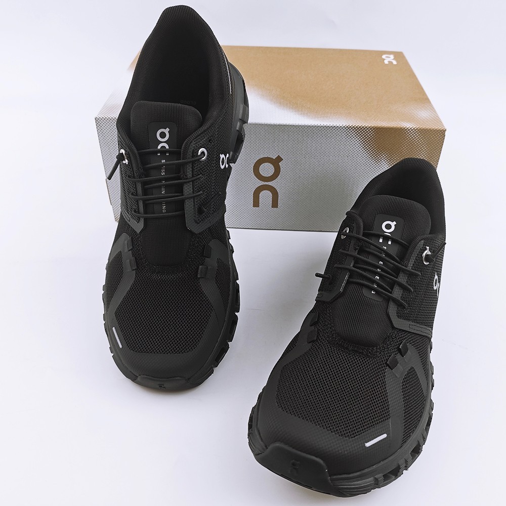 On Cloud 6 Women’s Black/Black Breathable Running Sneakers Size US 6-9.5