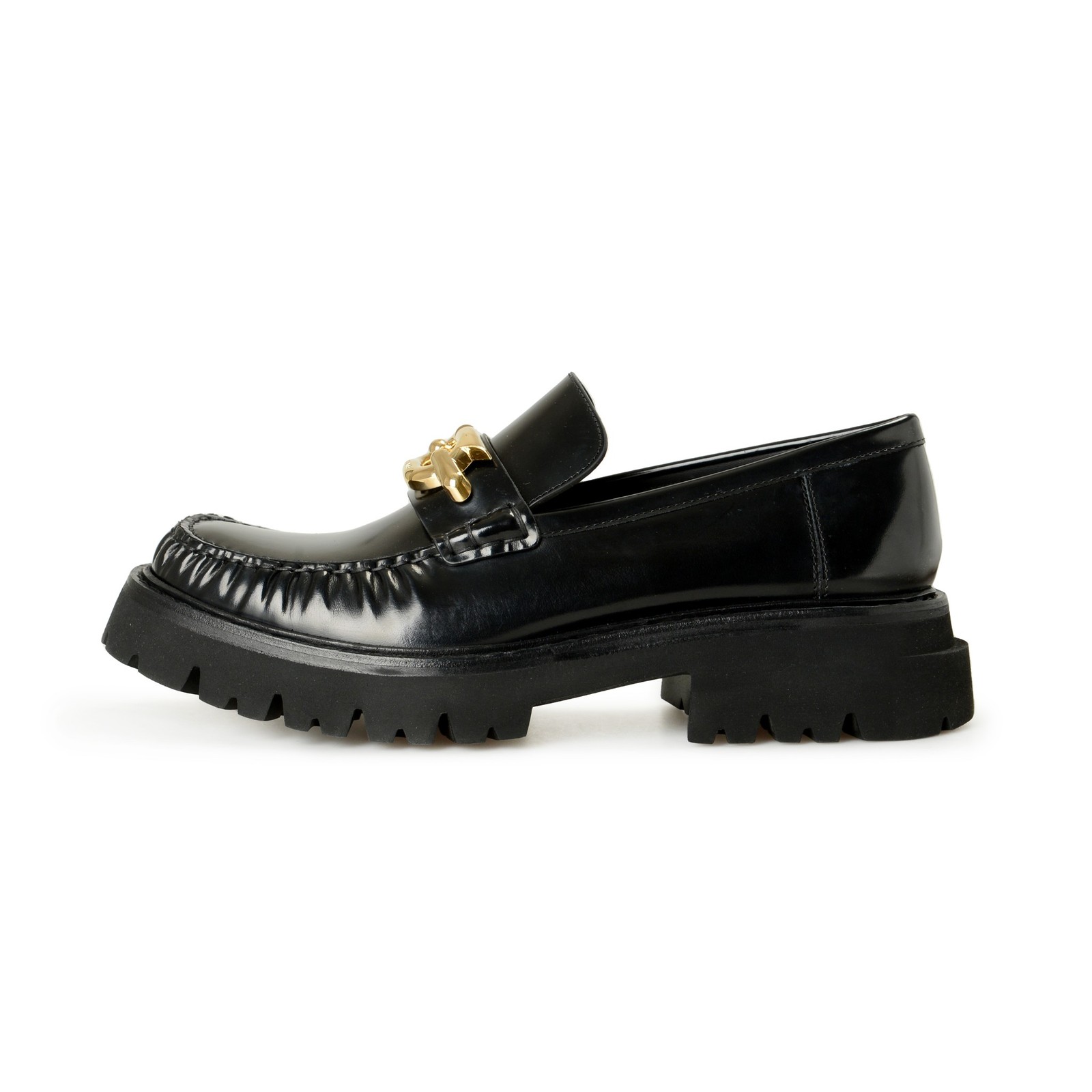 Salvatore Ferragamo Women’s “INGRID” 100% Leather Loafers Shoes US 9.5C IT 39.5C