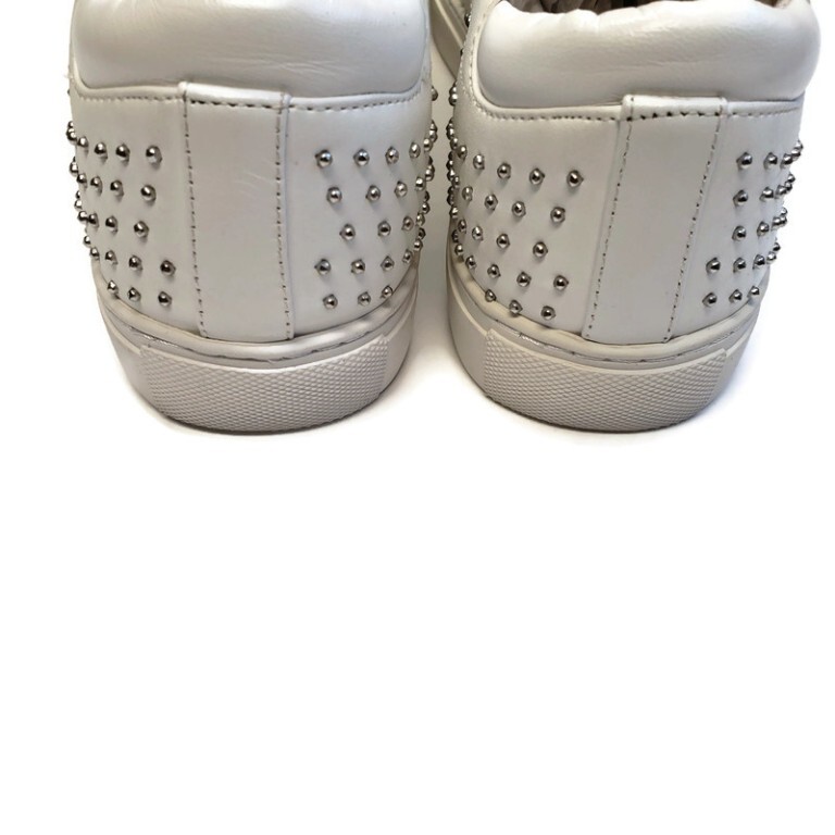 Kenneth Cole Kam 3 Womens Size 7.5 White Leather Fashion Sneakers Shoes Flat New