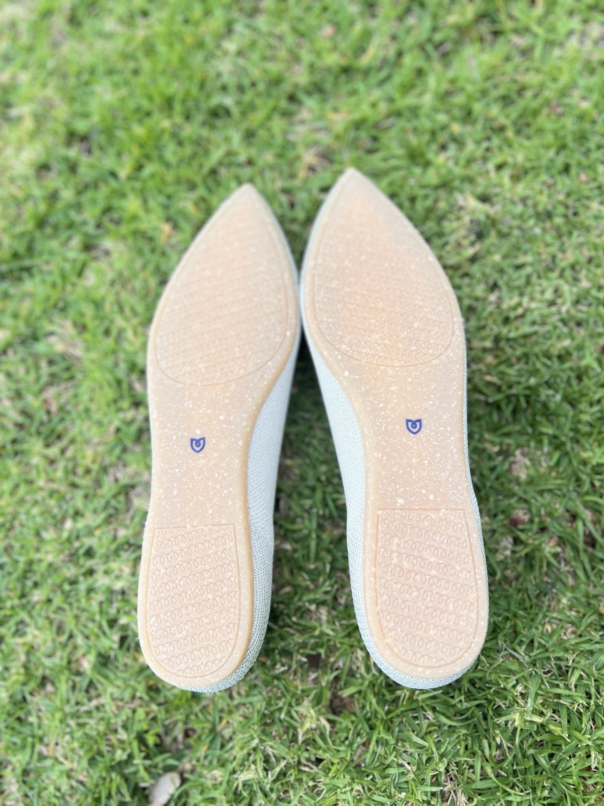 New Rothy’s The Pointy Slip On Toe Flat Size 12 Diamond Metallic Pointed Shoe