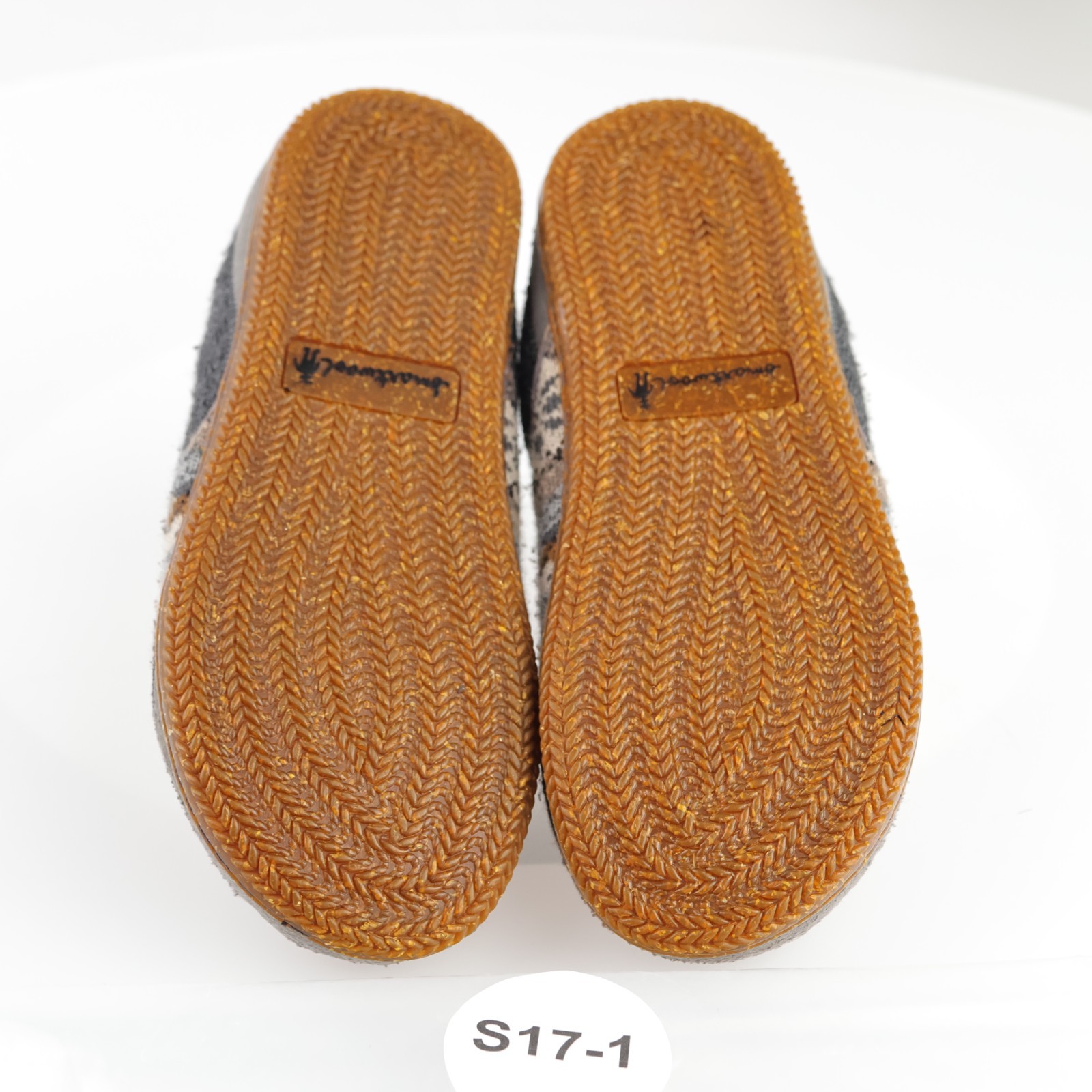 SmartWool Womens Morning Ballet Slipper Size 7 Gray Knit Lined Slip On Flat Shoe