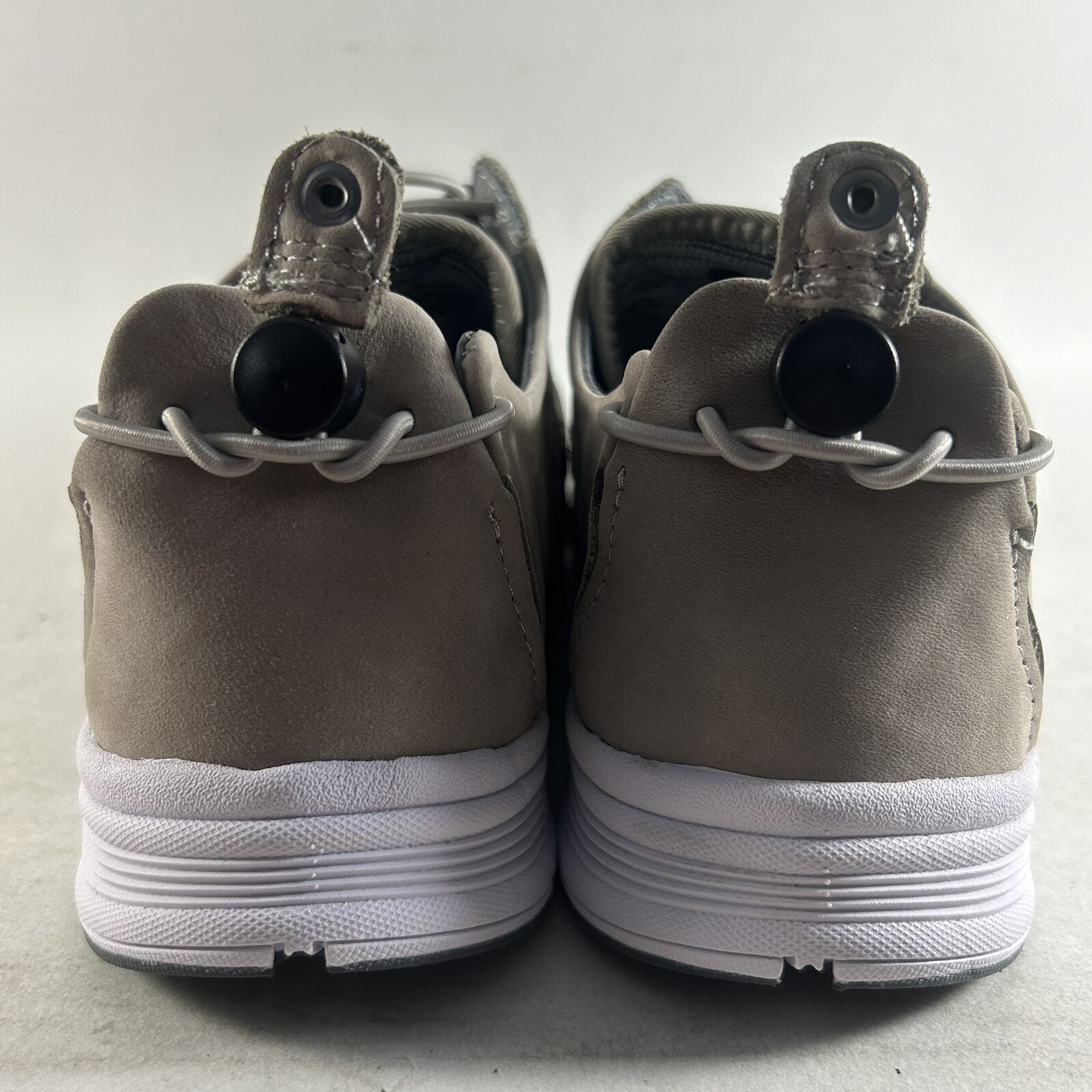 Pandere Barista Suede Leather Shoes Drawstring Sneakers Brown Womens Size 6