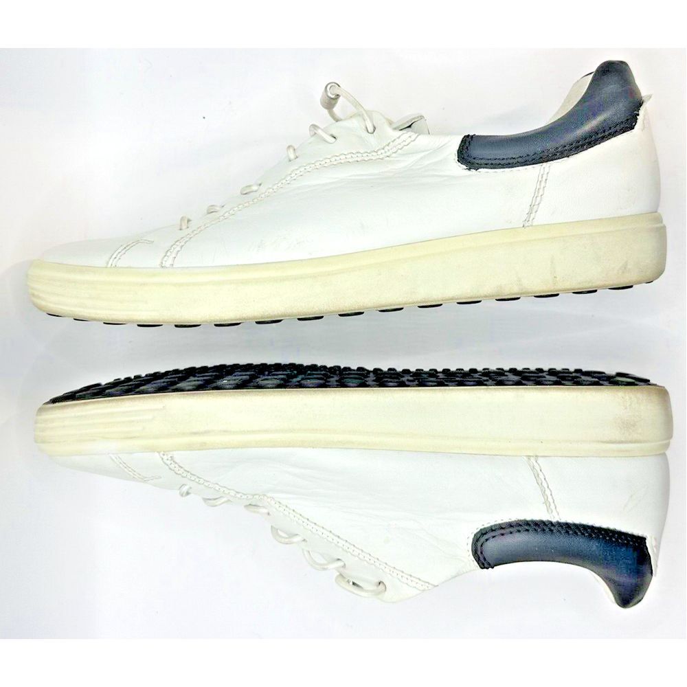 ECCO Women Sneakers Yak Leather Walking Comfort Sneakers Shoes 10-10.5 EU41