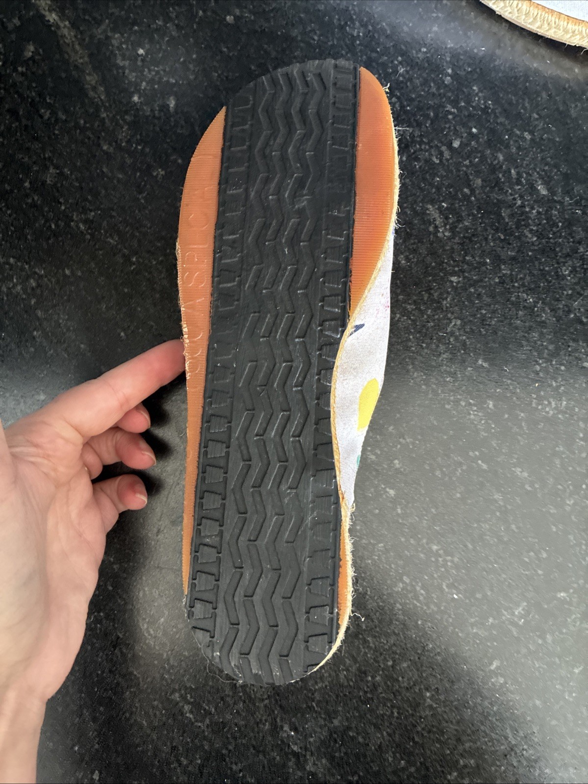 Camper Criro Abstract Espadrilles Slip Ons Womens EU 40 US 9/9.5 Run Small 8/8.5