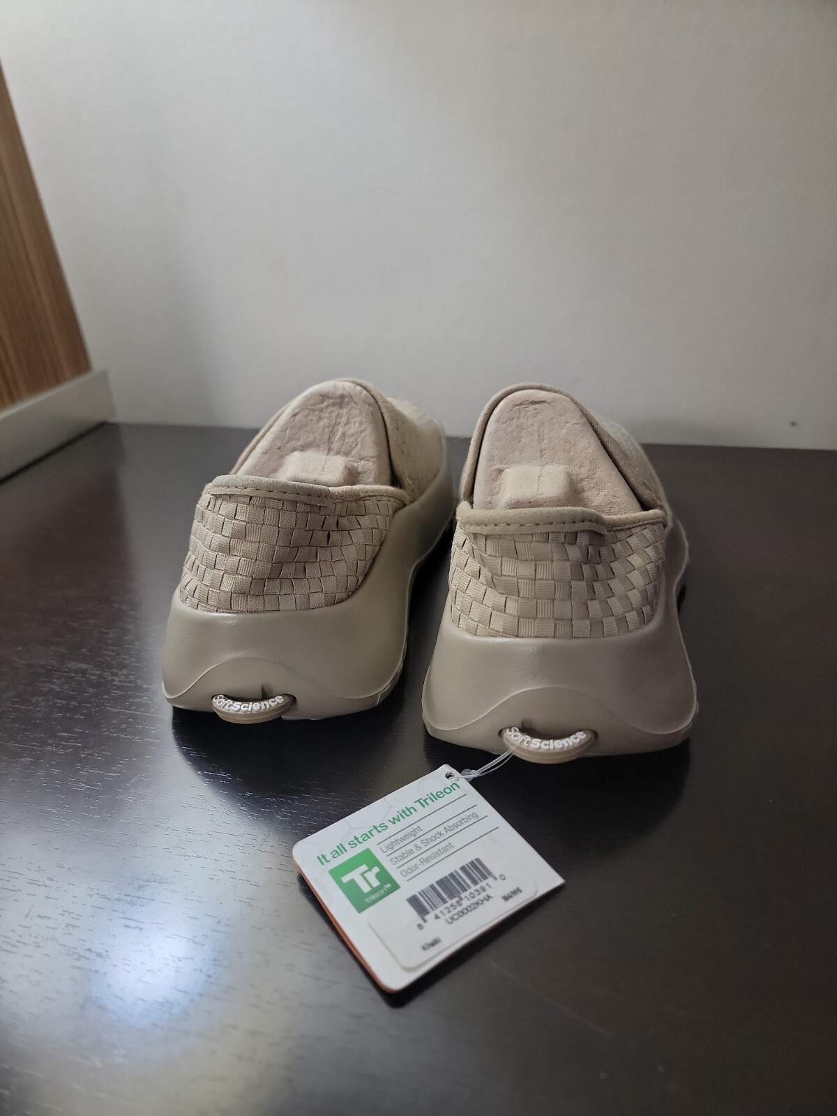 SoftScience Men’s/Women’s Drift Canvas Slip on Khaki M4/W6