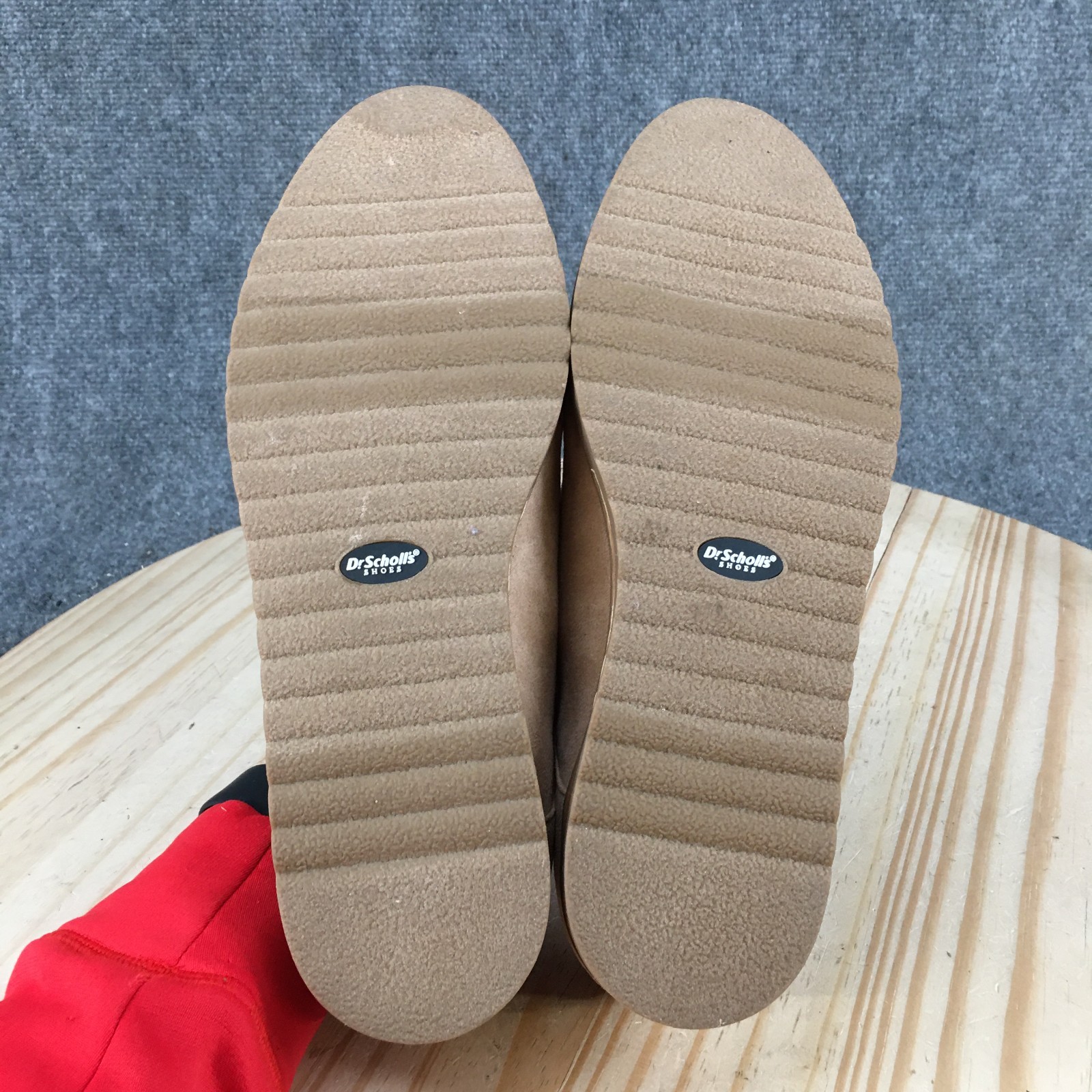 Dr Scholls Jettison Loafer Shoes Womens 10 M Low Almond Toe Casual Beige NEW