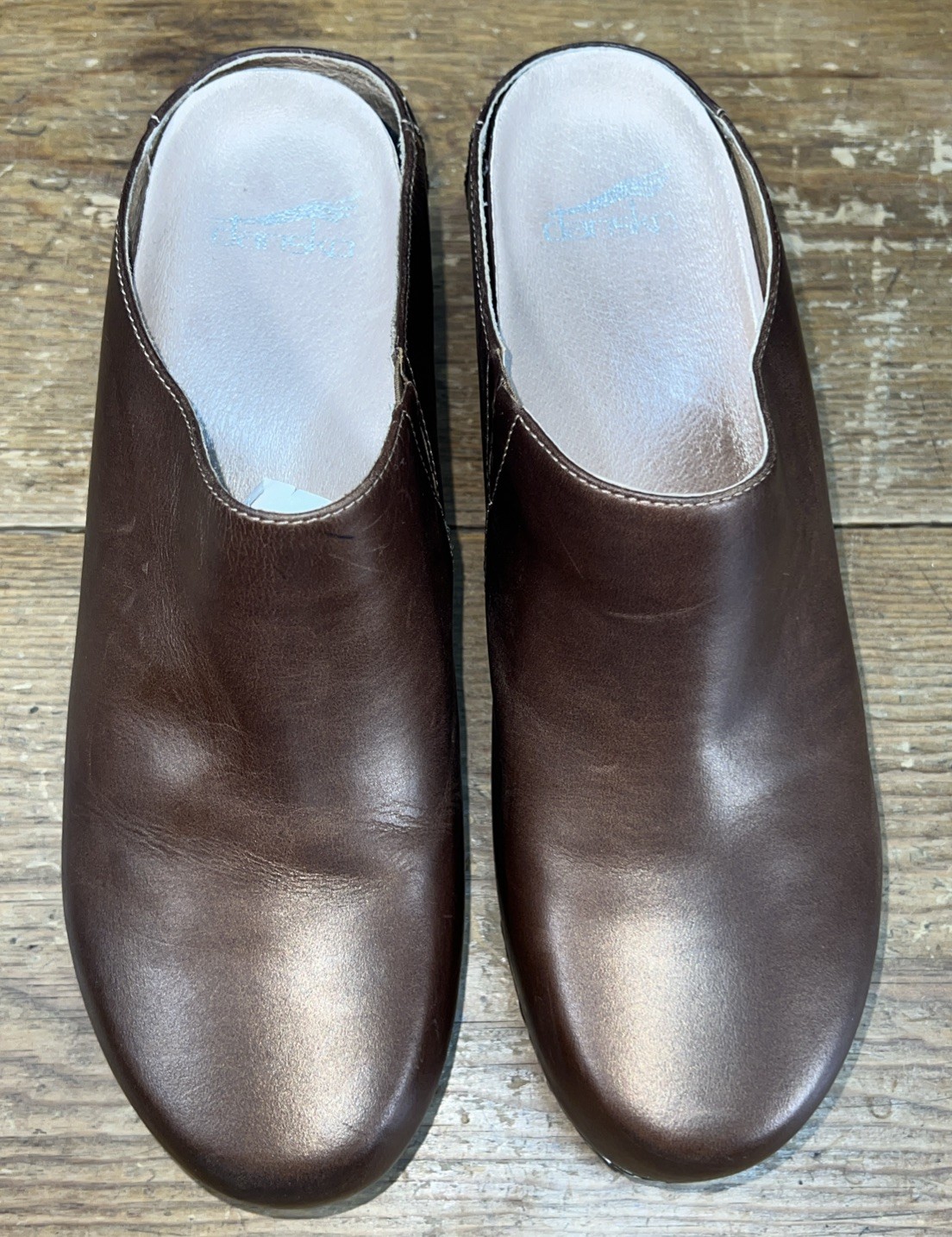 DanskoS Slip On Clog Mule Copper Size 42 US 11 Comfort Nursing Occupational