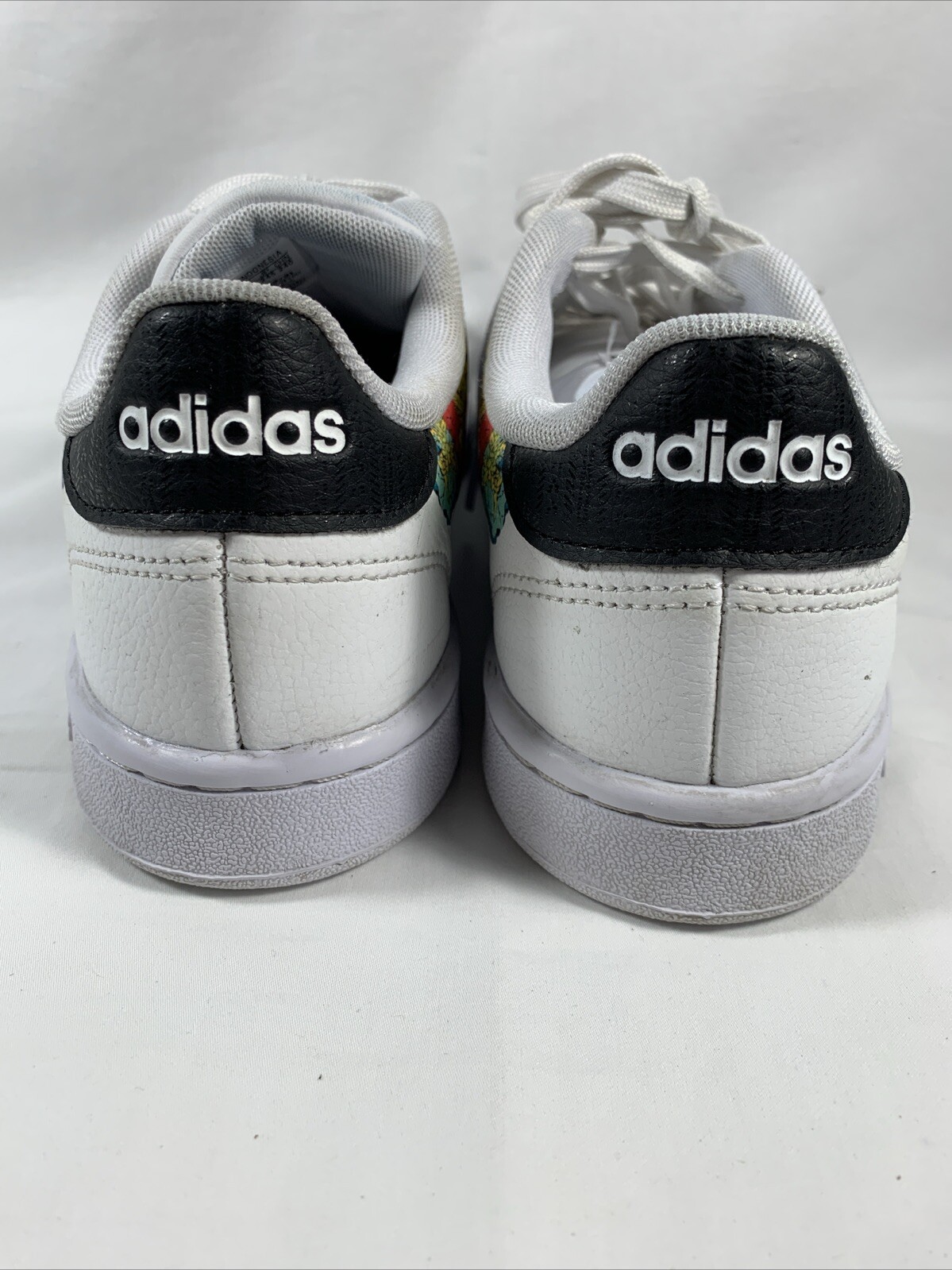 Adidas Grand (Lifestyle) Court Women’s GW6246 – Flowers Purple Stripe- Sz 7.5