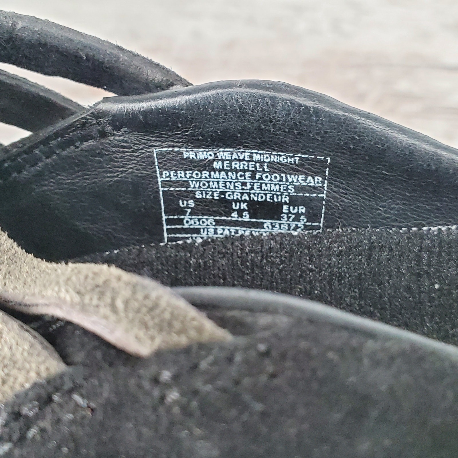 Merrell Primo Weave Midnight 7