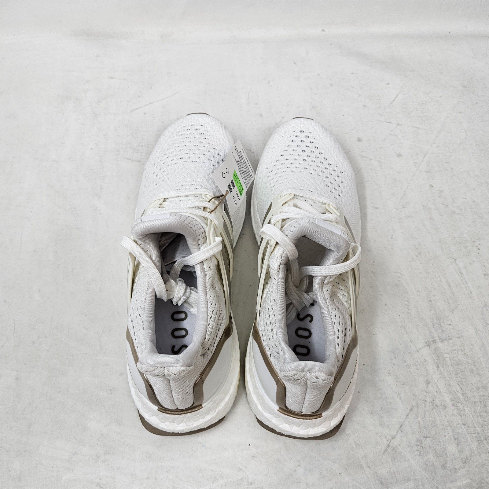 Adidas Ultraboost 1.0 Comfy Shoes / Off-White Metallic / JR3144 / Women’s 6.5