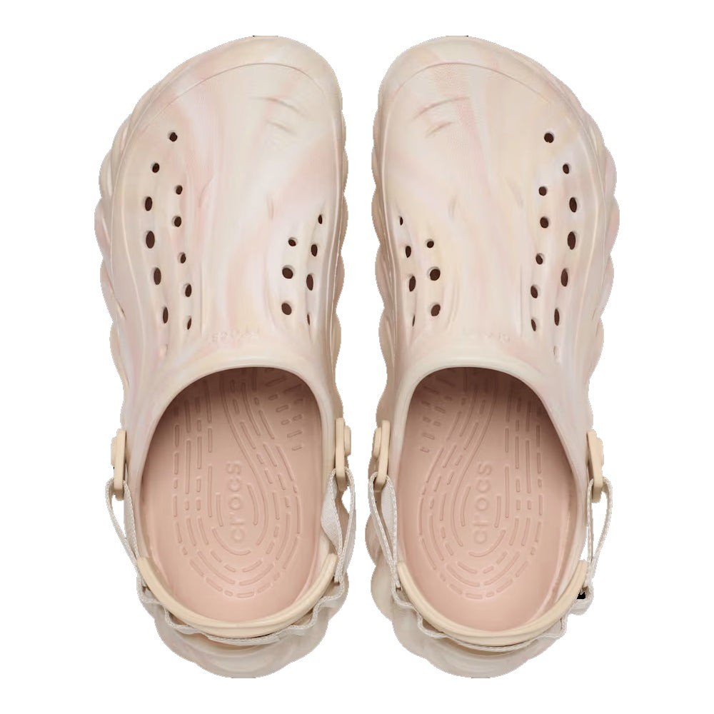 Crocs Echo Marbled Wave Clog W10,11 = M8, 9 Watercolor Marble | LiteRide Comfort