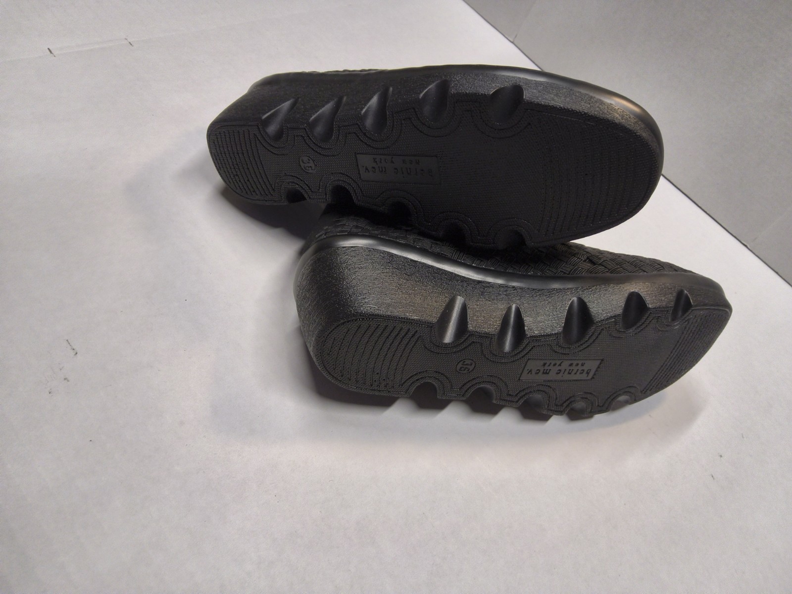 Bernie Mev Woven Shianne Black Shoes size 36