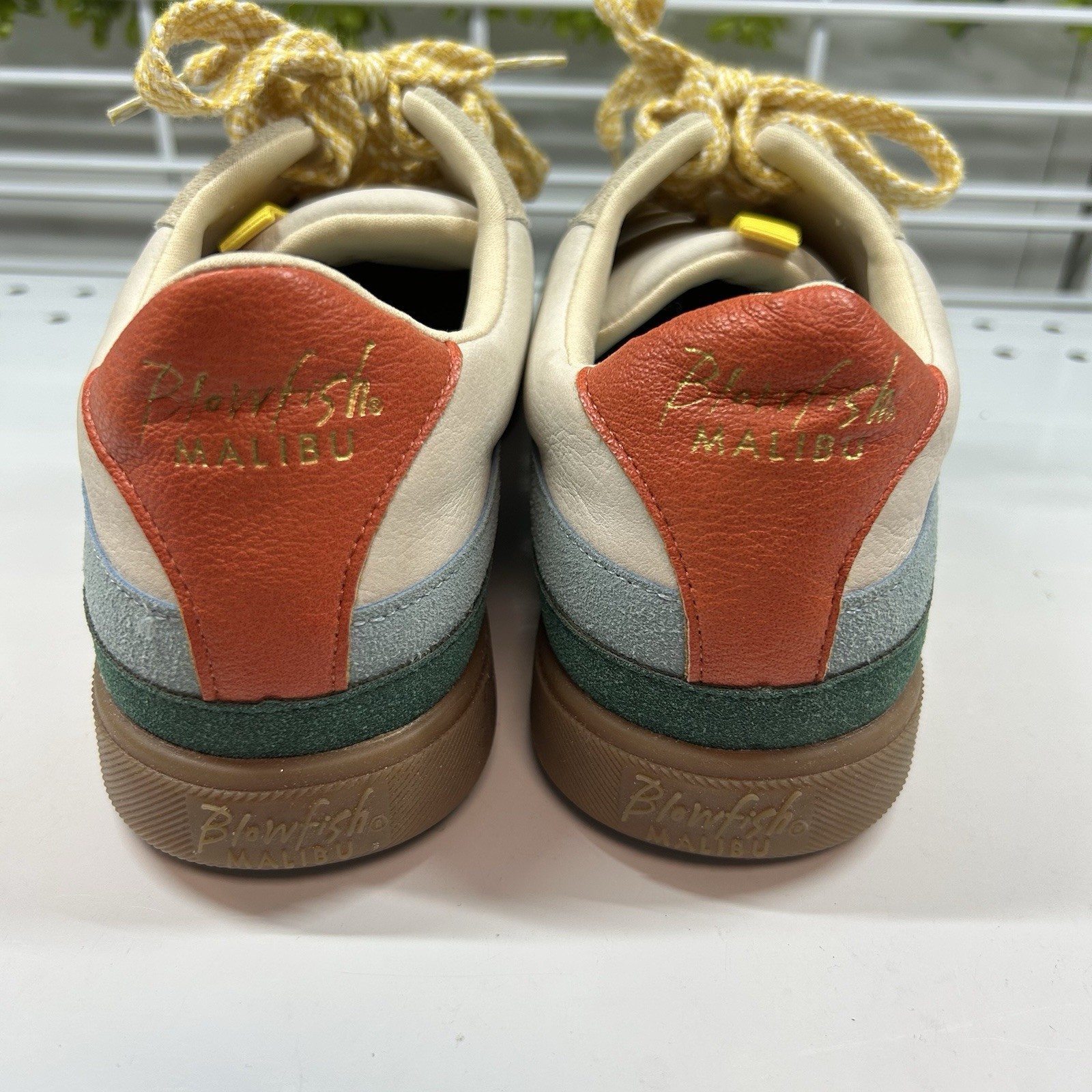 Blowfish Malibu Women’s Tastic Faux Leather Sneaker CD4 Bright Multi Size US8.5M