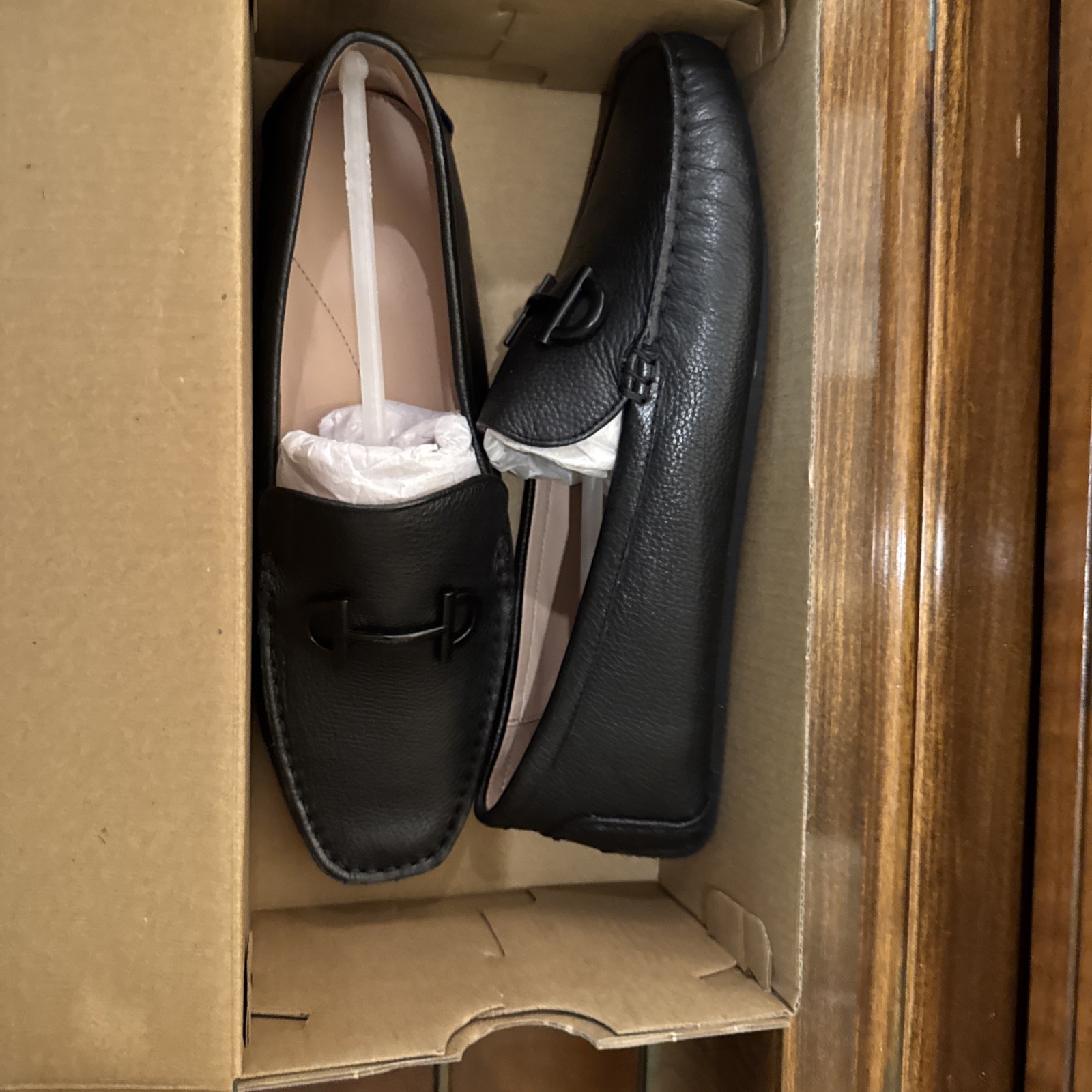 Cole Haan Tully Driver Black 8 b