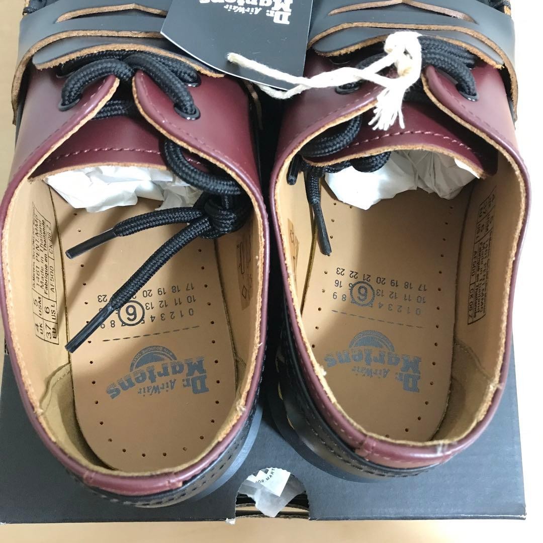 Dr. Martens UK4 2cm Platform 1461 Leather Shoes