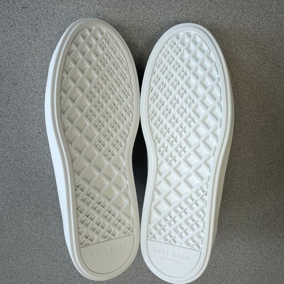 NEW Cole Haan Women’s 9B Grand Crosscourt II Sneakers White Leather Casual Shoes