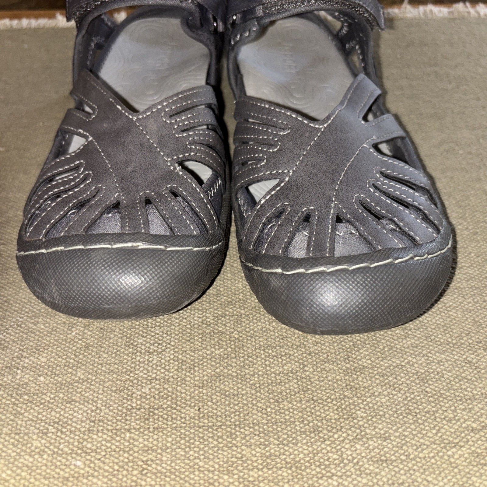 J Sport By Jambu Womens Shoes “Poppy” Gray US 7M