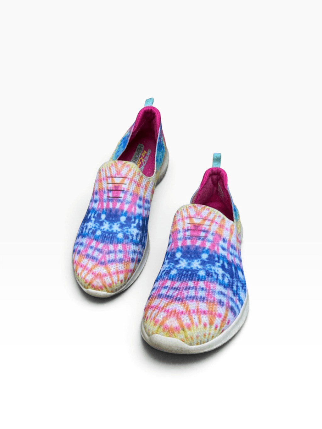 Skechers Ultra Flex Harmonious Slip on Sneakers Loafers Tie-Dye Women’s size 9.5
