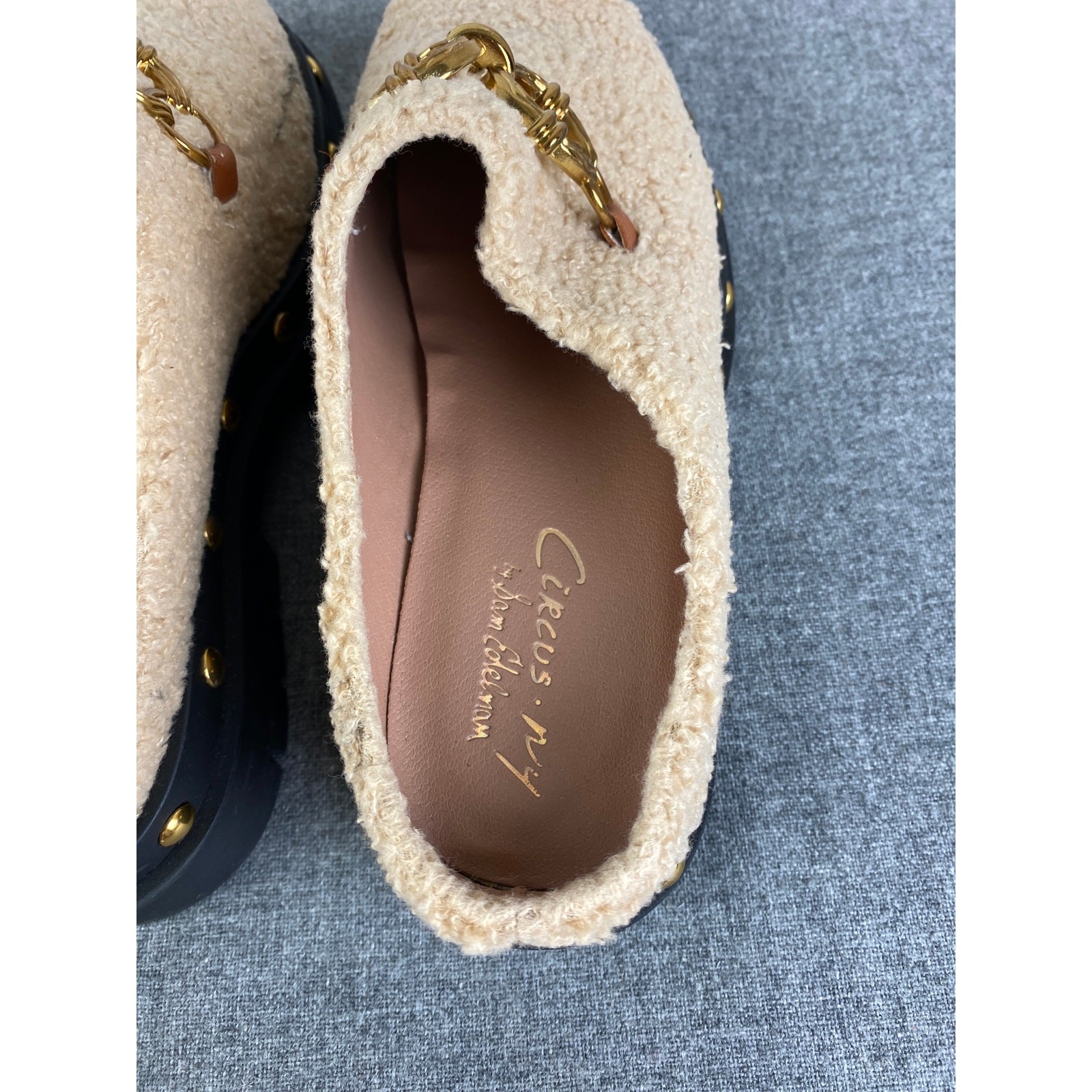 CIRCUS NY by EDELMAN ANNIE Mule Dark Blonde Clogs Size 10