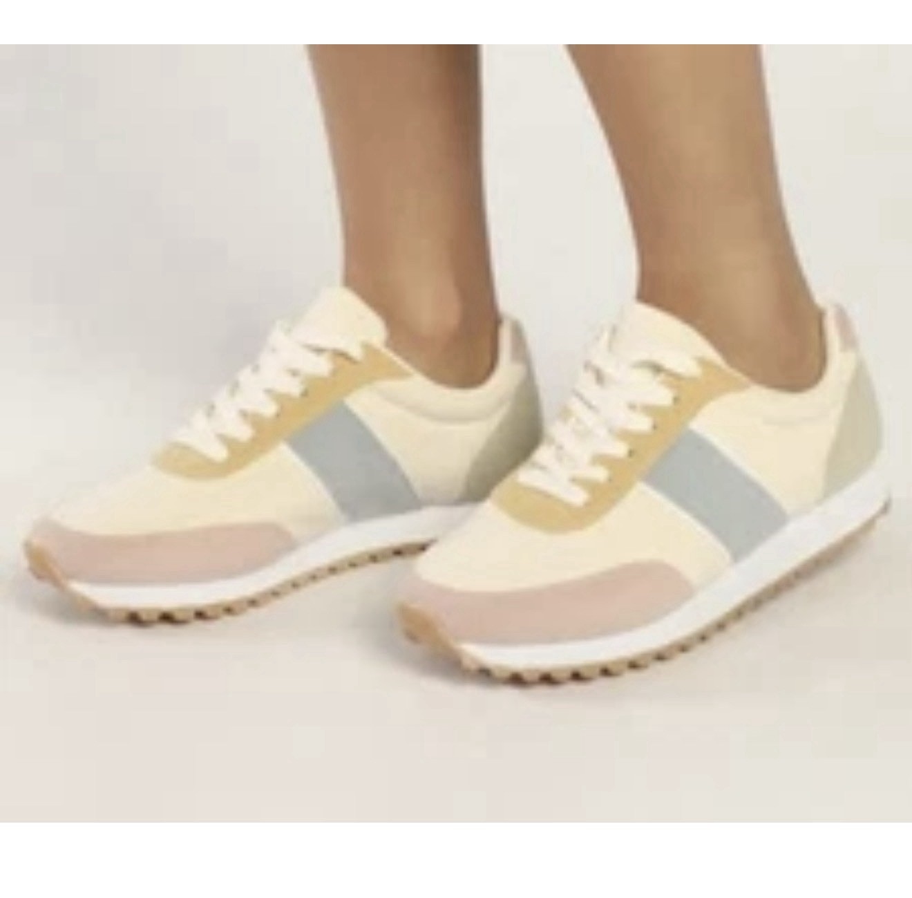 Dirty laundry pastel textured corduroy desert dog sneakers – 9
