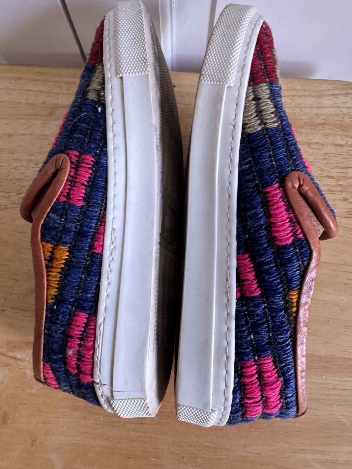 Res Ipsa 7 Kilim Sneakers Colorful Geometric Slip-On Multi Color Womens