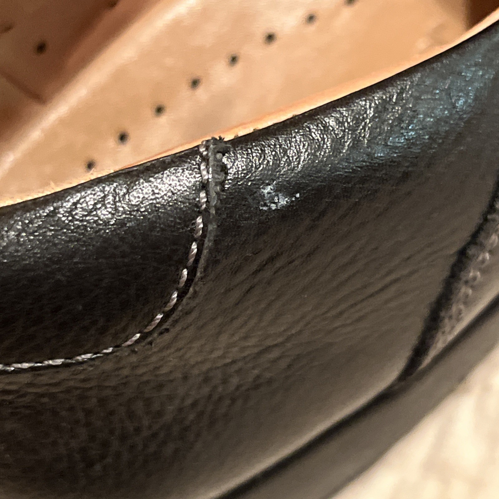Clarks Unstructured Artisan Un.Loop Black Leather Slip-on Shoes US Size 9N