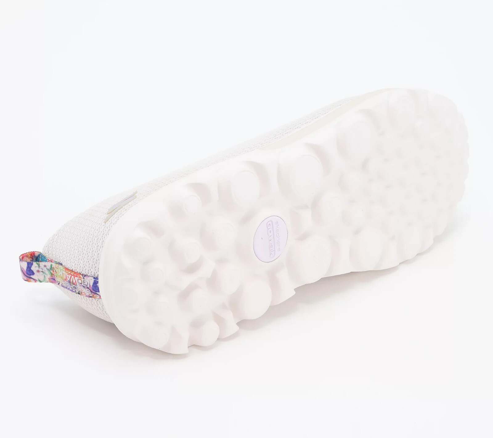 Skechers Slip-Ons Women Size 9 White Multi GOWalk Classic Vegan Washable –336–